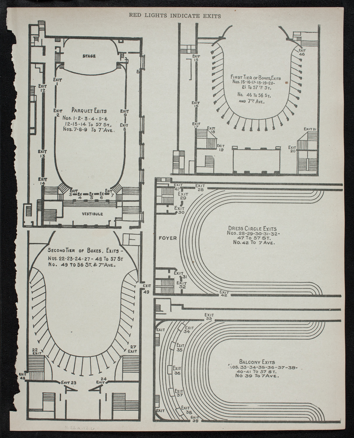 New York Philharmonic, November 22, 1912, program page 11