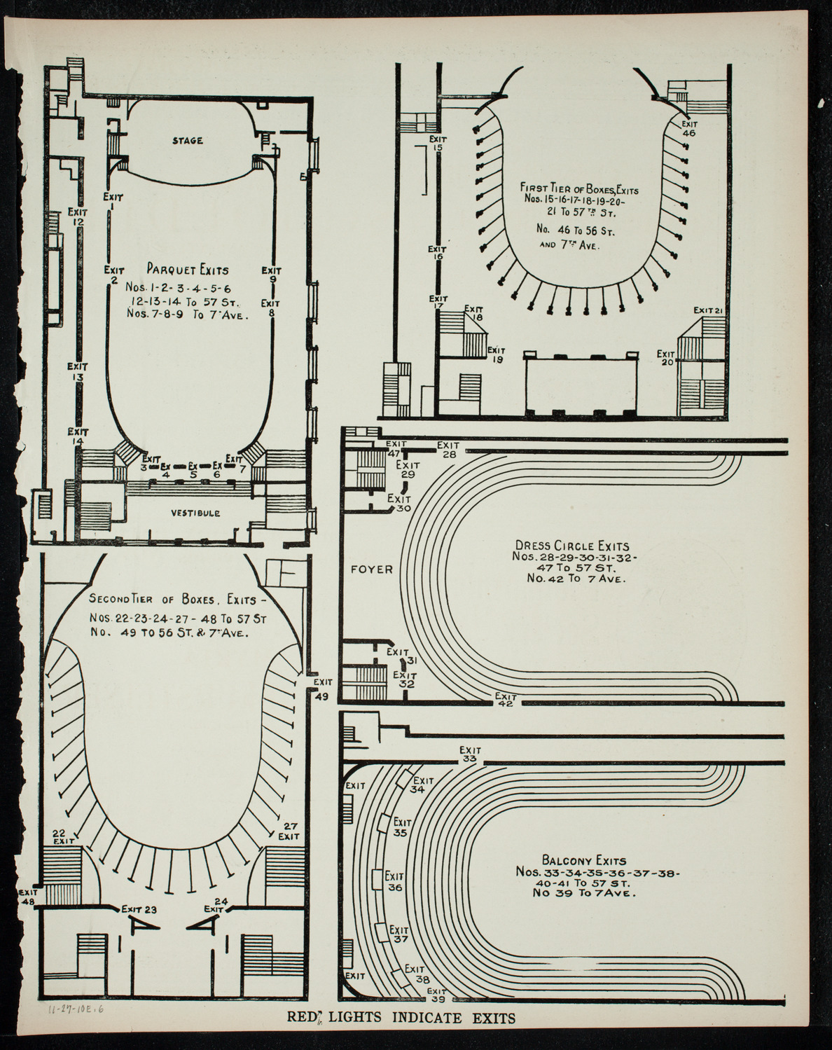 Elmendorf Lecture: Vienna, November 27, 1910, program page 11