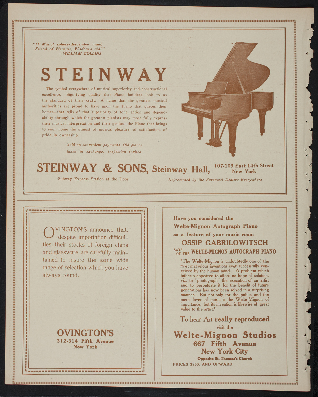 Burton Holmes Travelogue: New Zealand and Tasmania, January 14, 1918, program page 4