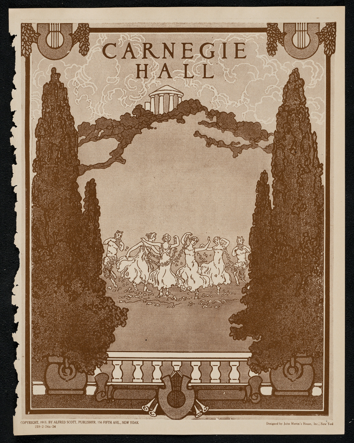 New York Philharmonic, February 24, 1924, program page 1