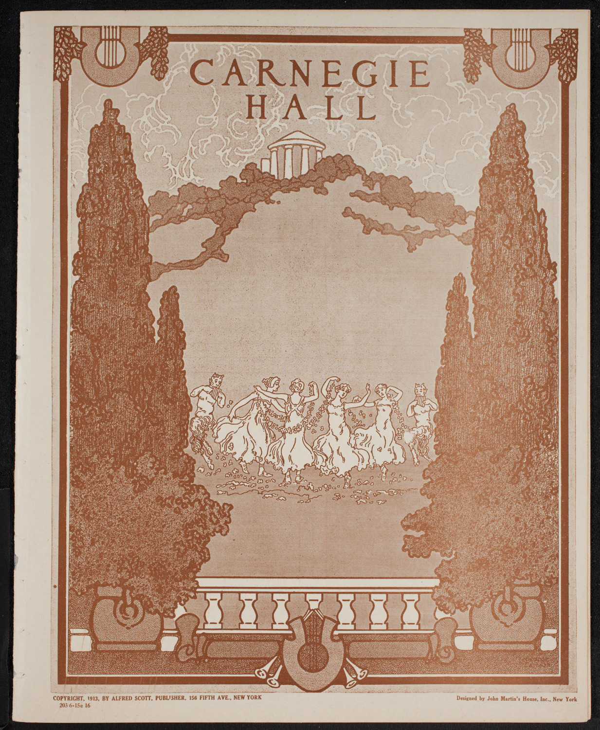 Graduation: New York College of Dentistry, June 15, 1916, program page 1