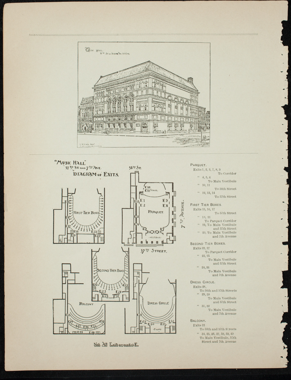 Damrosch Sunday Concert, November 15, 1891, program page 10