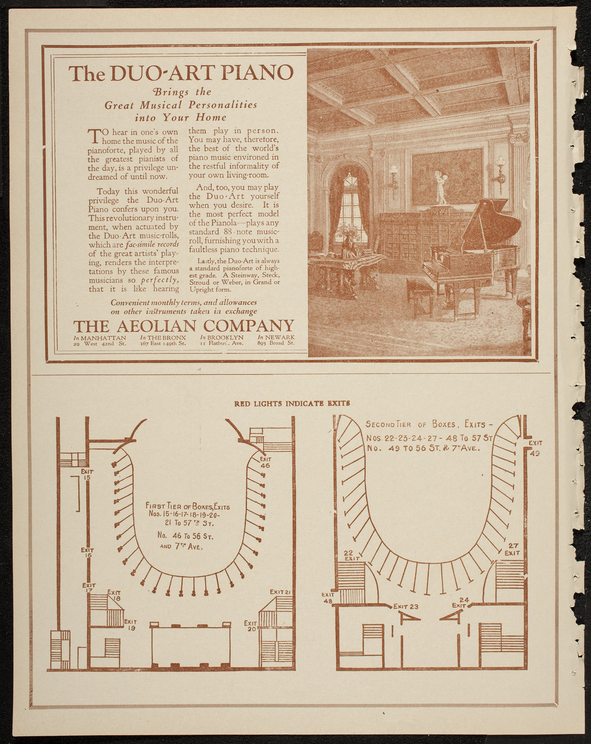 Burton Holmes Travelogue: Battle-Fields of France, January 18, 1920, program page 10