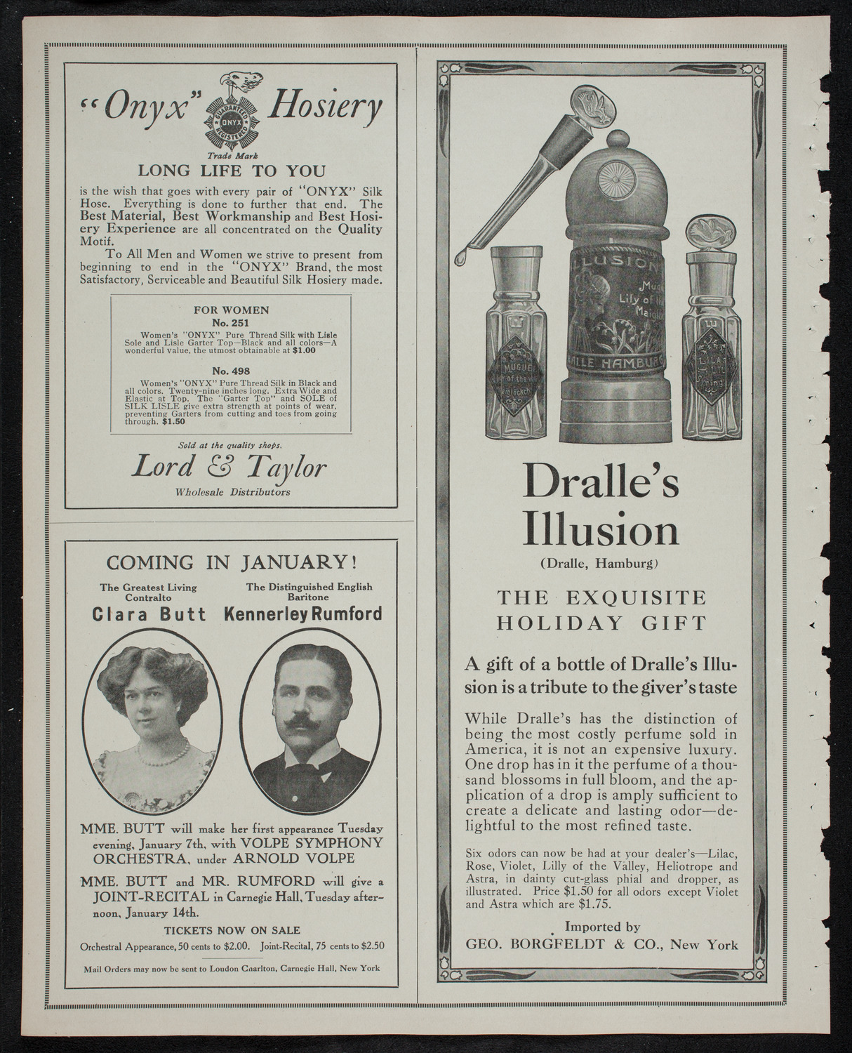 New York Philharmonic, December 20, 1912, program page 8