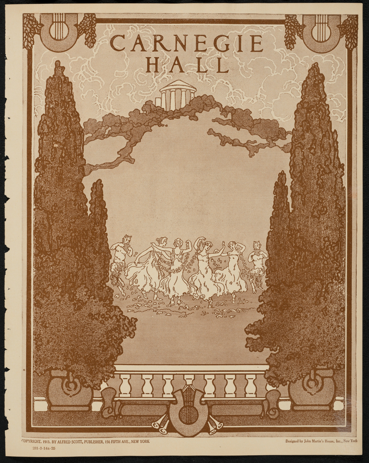 Boston Symphony Orchestra, March 14, 1925, program page 1