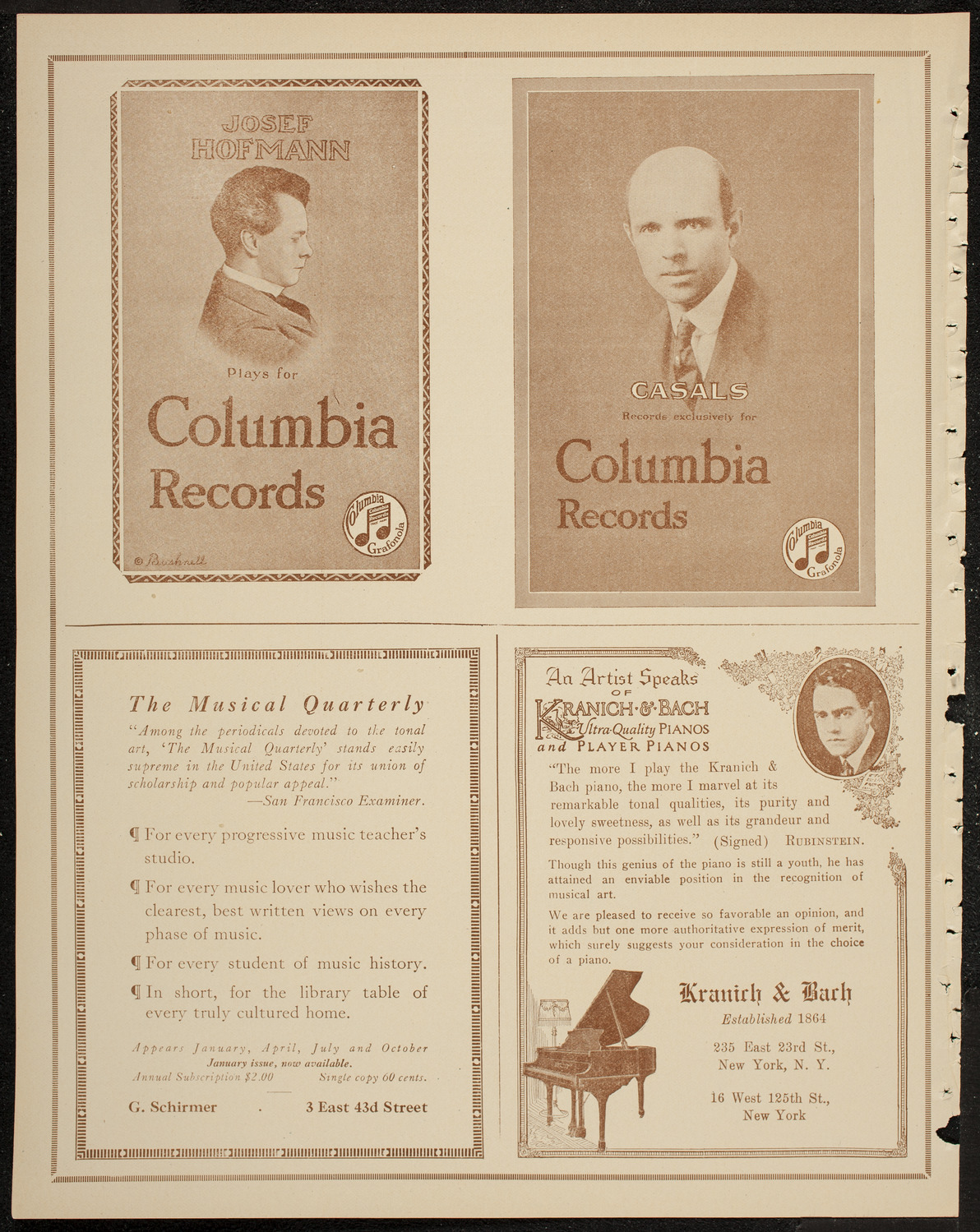 Maggie Teyte, Soprano, February 16, 1920, program page 6