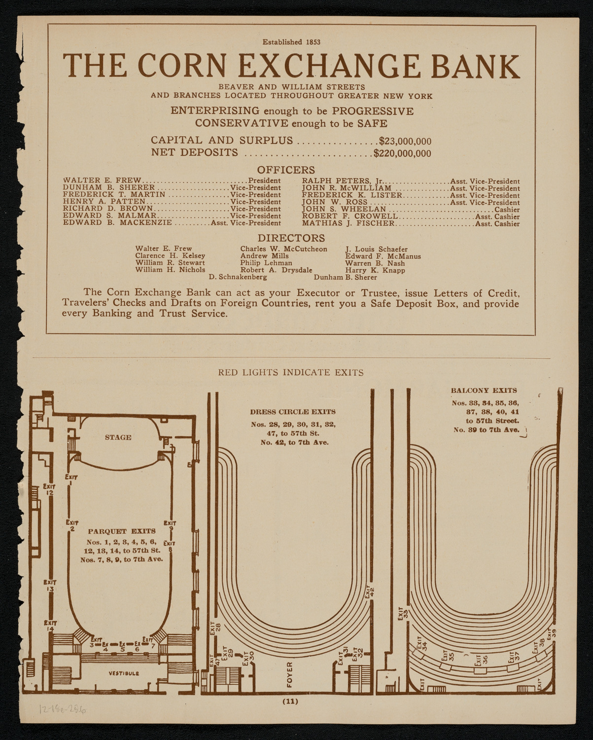 New York Symphony Orchestra, December 18, 1925, program page 11