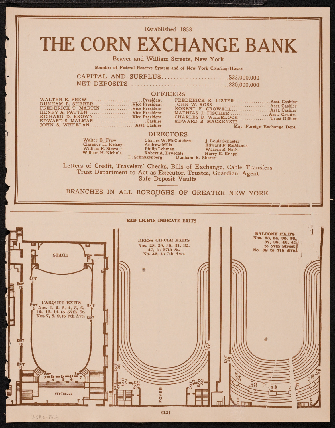 Fritz Kreisler, Violin, February 21, 1925, program page 11