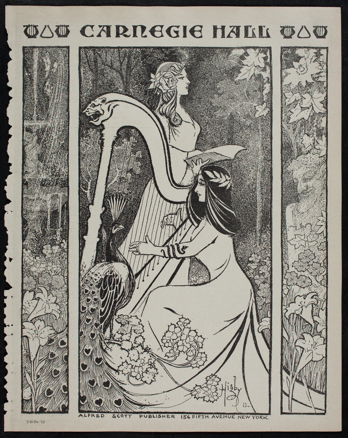 Elmendorf Lecture: The Grand Canyon, October 20, 1912, program page 1