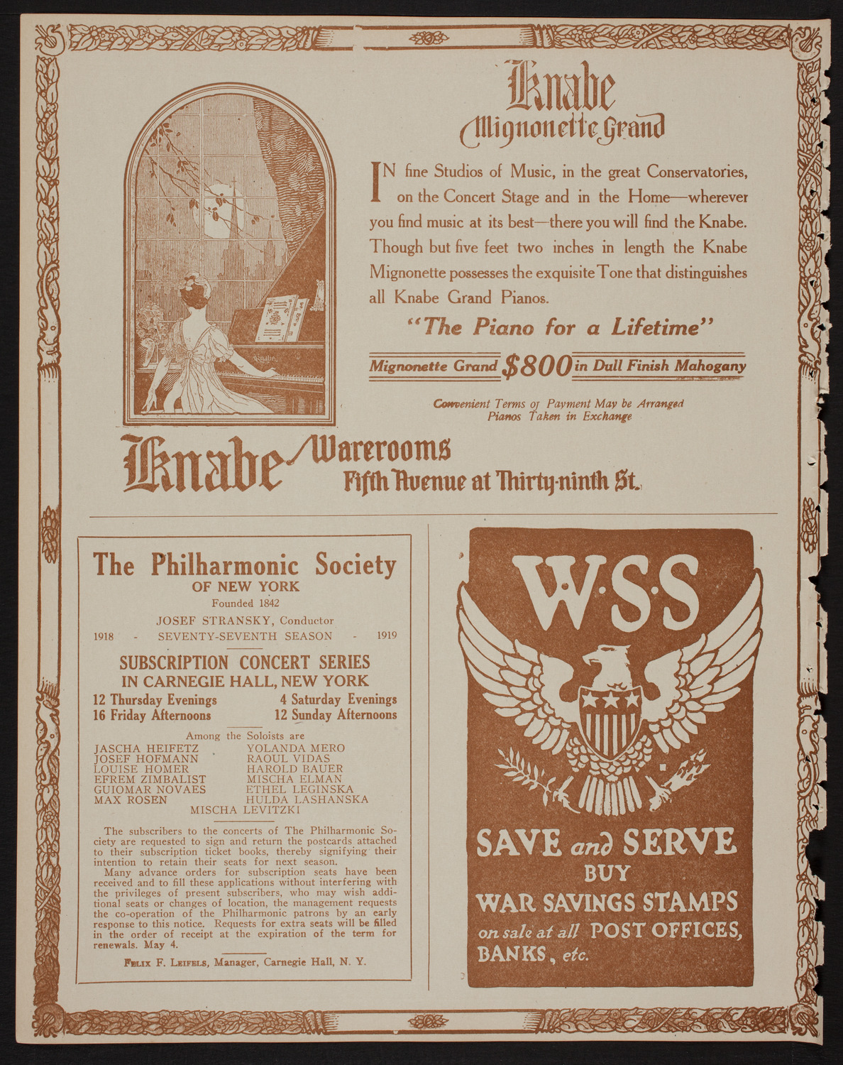 New York Evening Call Tenth Anniversary Celebration, May 26, 1918, program page 12