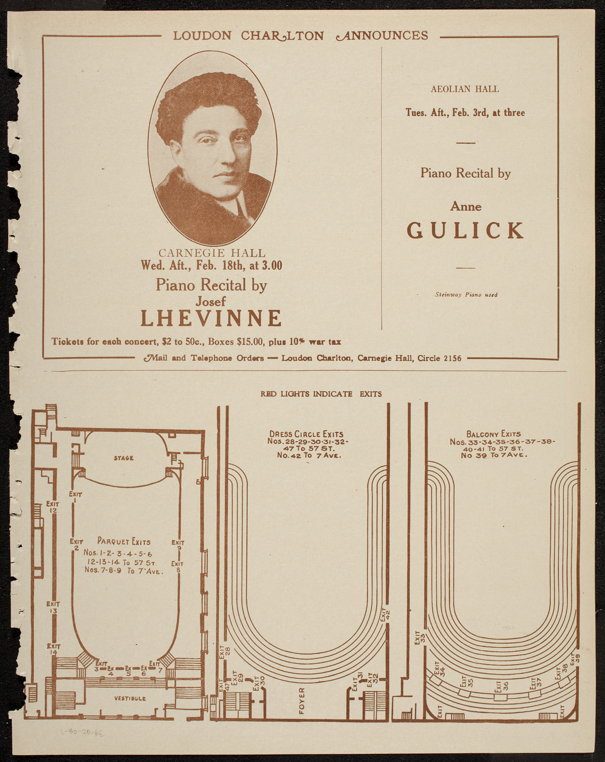 Mecca Temple Ceremonial Session, January 30, 1920, program page 11