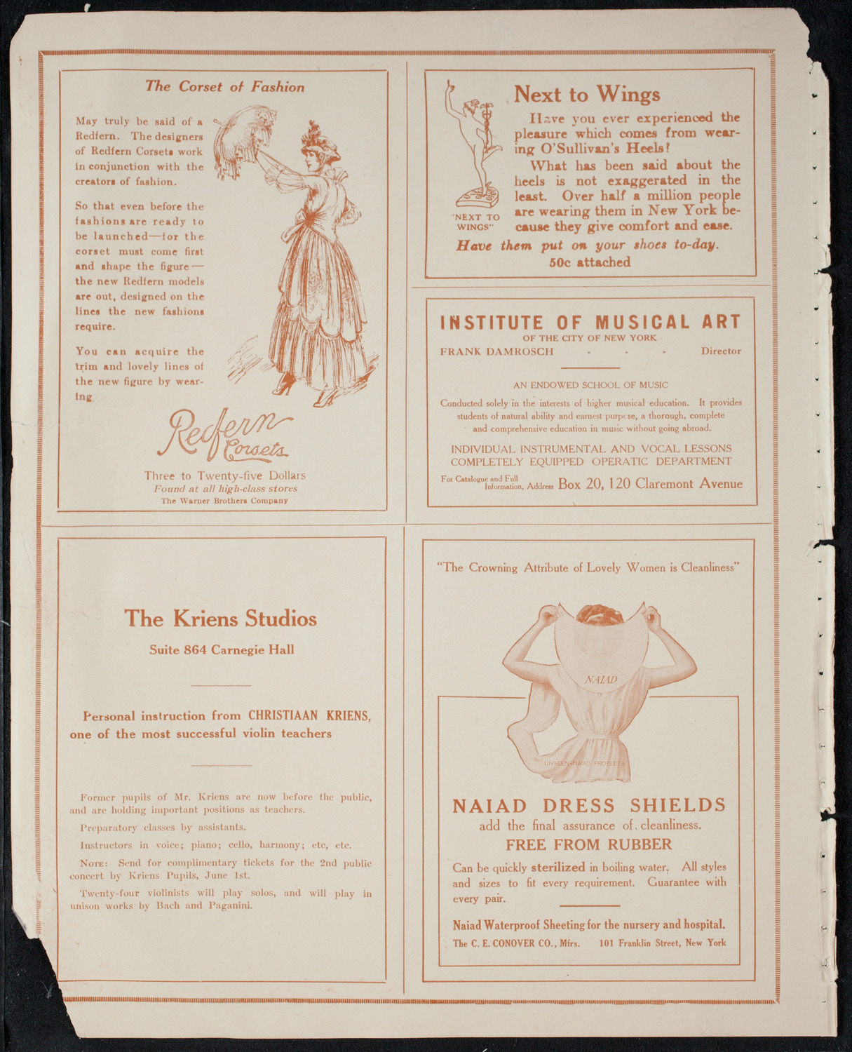 Graduation: Manhattan College, June 15, 1915, program page 2