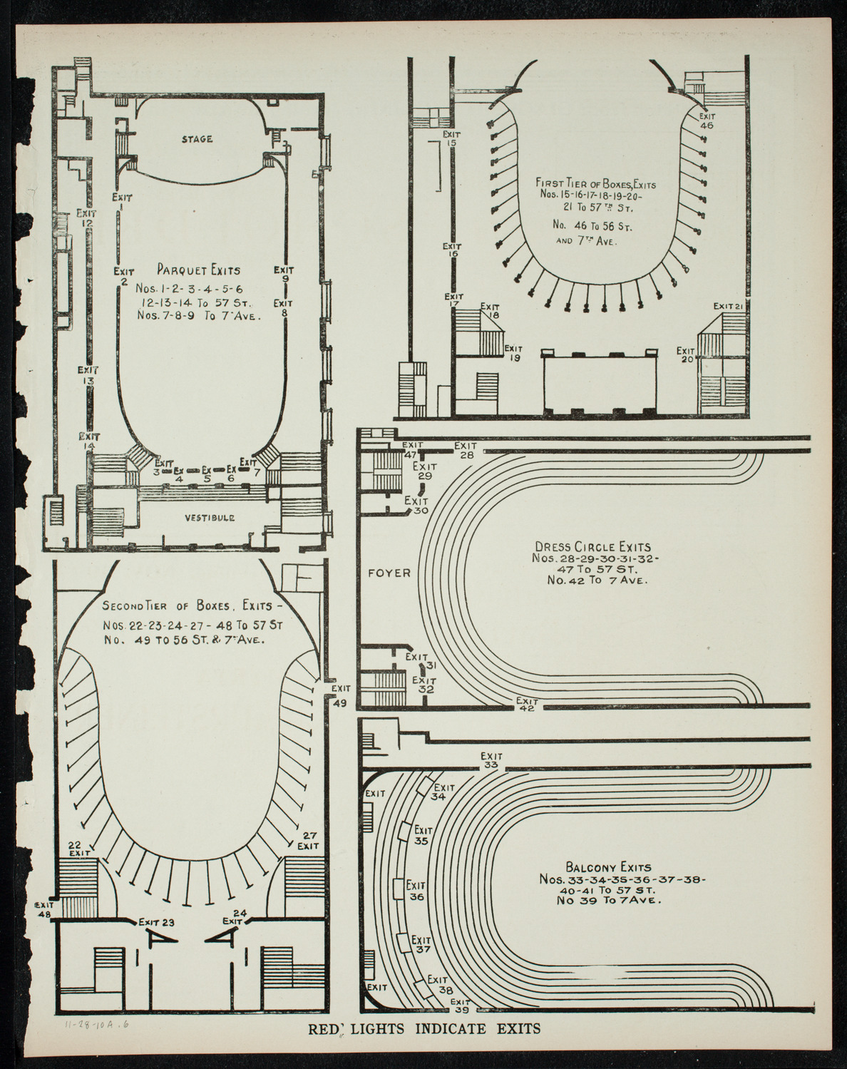 Elmendorf Lecture: Vienna, November 28, 1910, program page 11