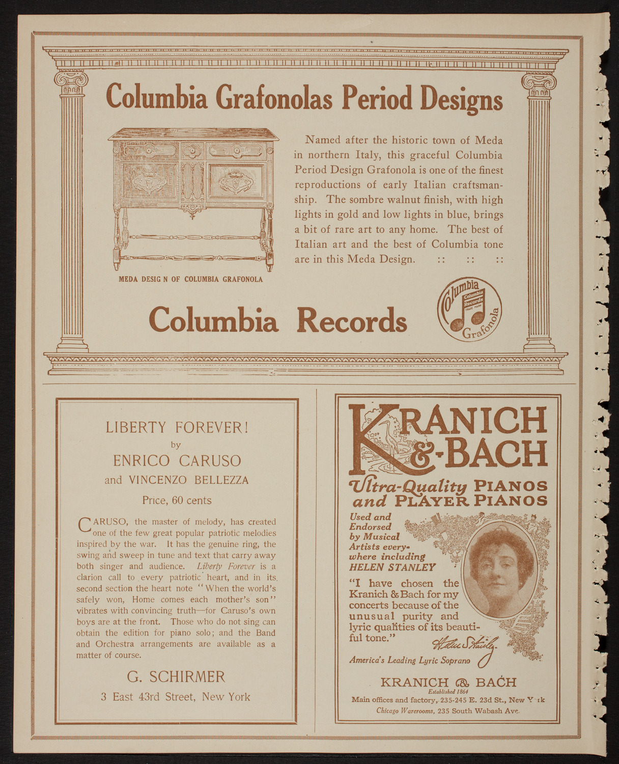 New York Philharmonic, March 1, 1918, program page 6