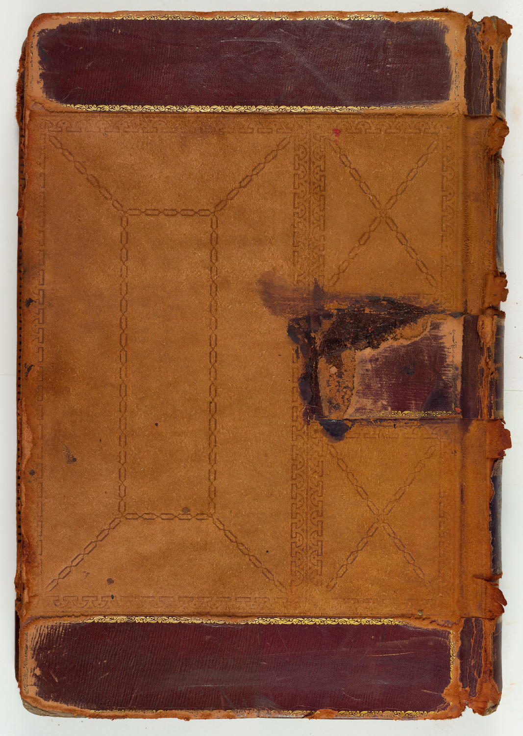 Music Hall Accounting Ledger Journal, volume 7, back cover