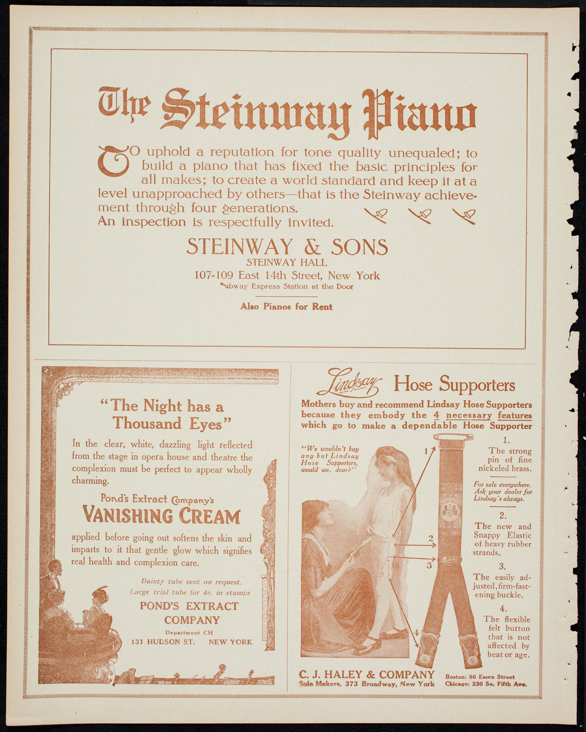 Centenary Celebration of Samuel James Tilden, February 10, 1914, program page 4