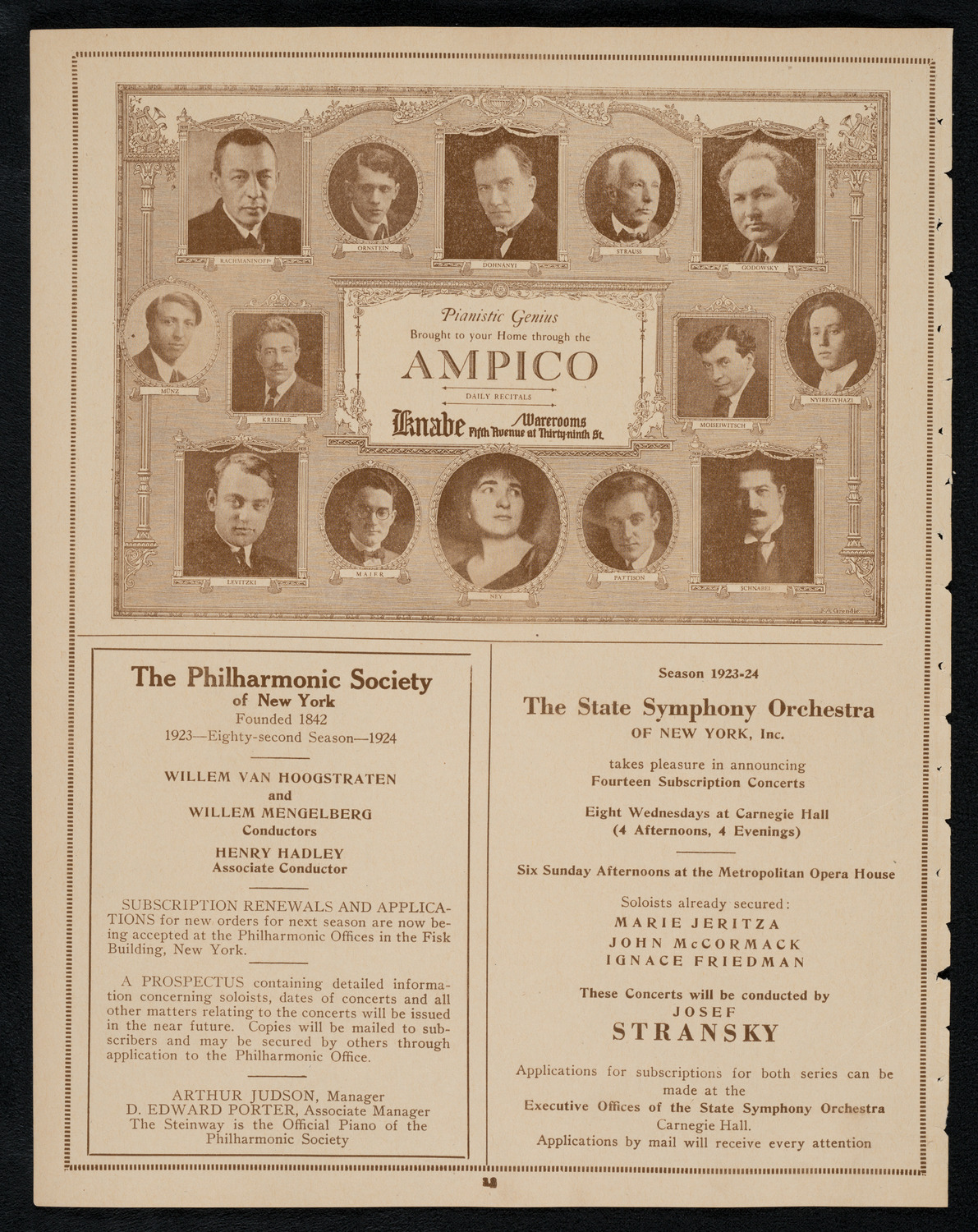 Christine Dobbins' Dancers, April 20, 1923, program page 12