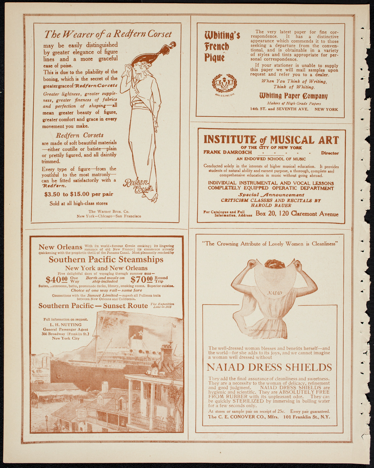 New York Banks' Glee Club, April 16, 1914, program page 2