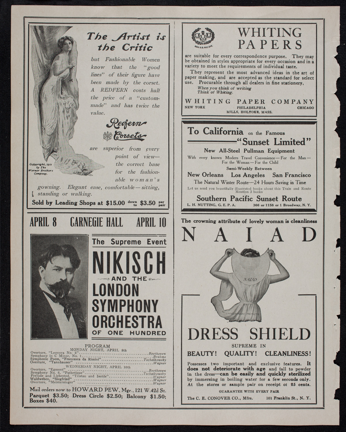 Symphony Concert for Young People, March 16, 1912, program page 2