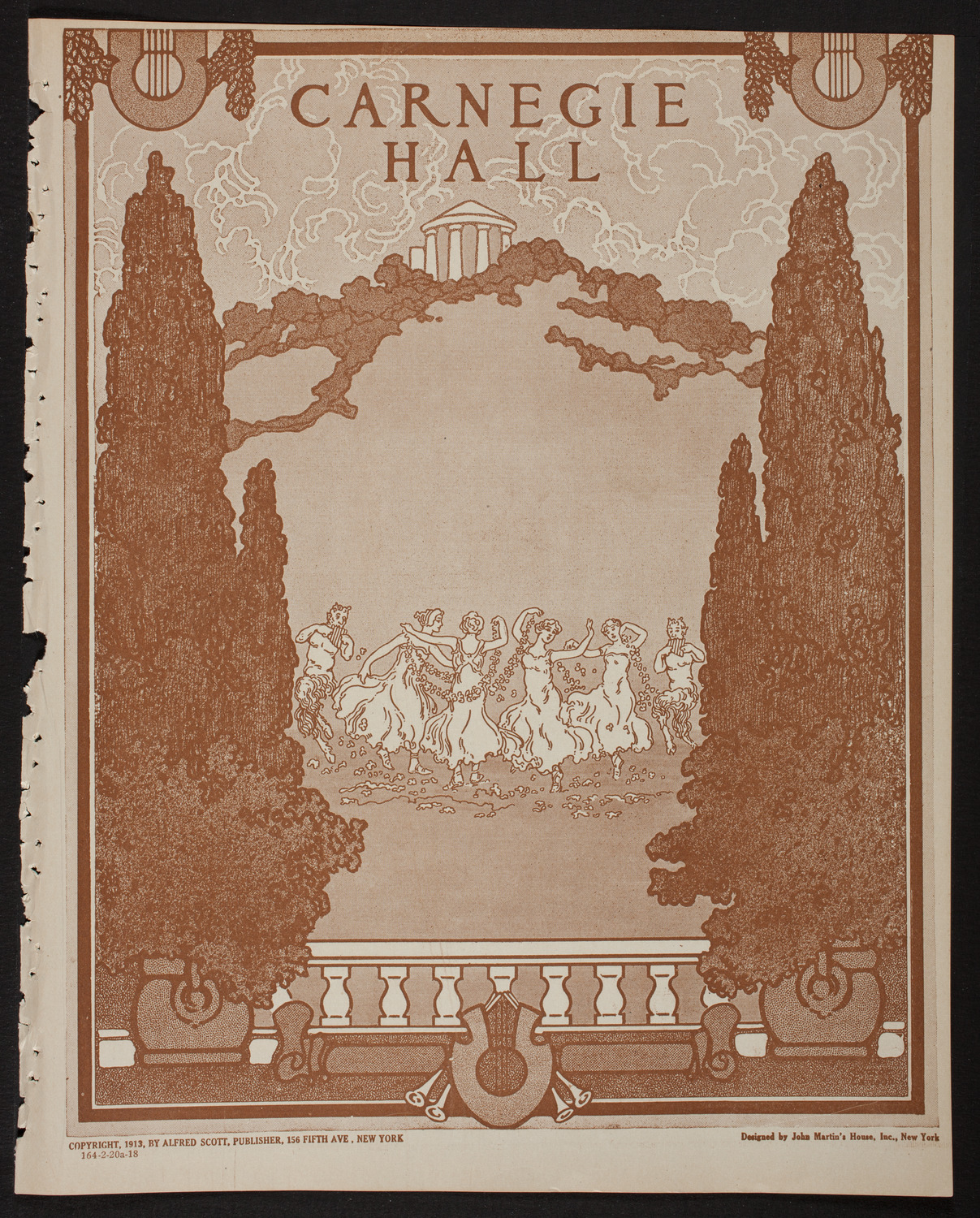 New York Symphony Orchestra, February 20, 1918, program page 1