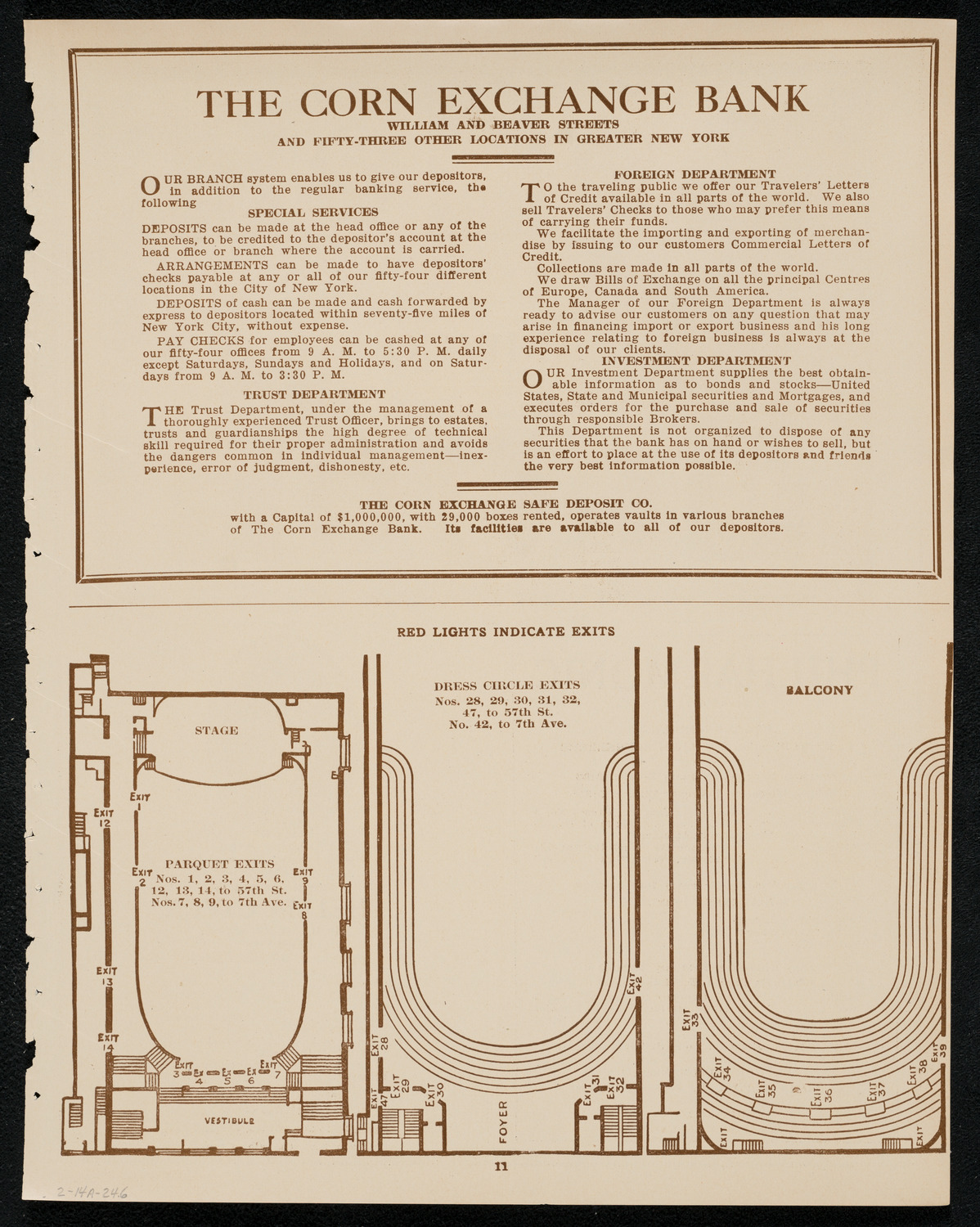 New York Symphony Orchestra, February 14, 1924, program page 11