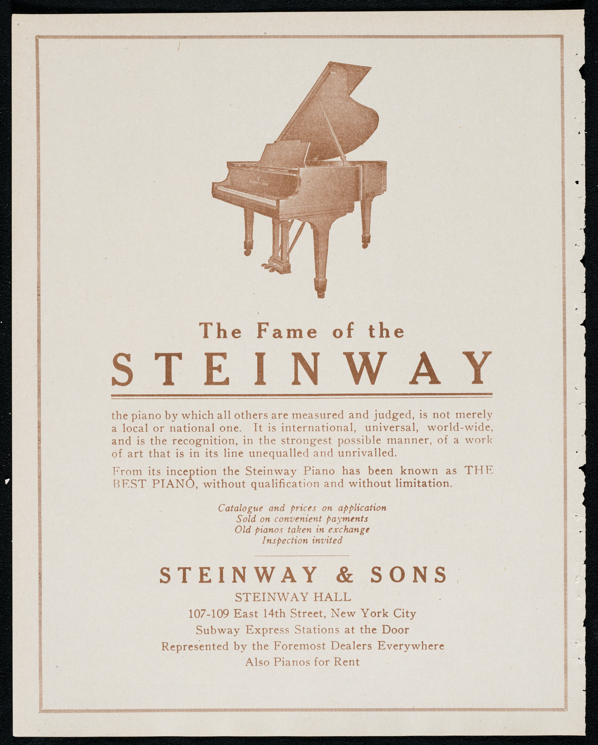 New York Symphony Orchestra, December 3, 1920, program page 4