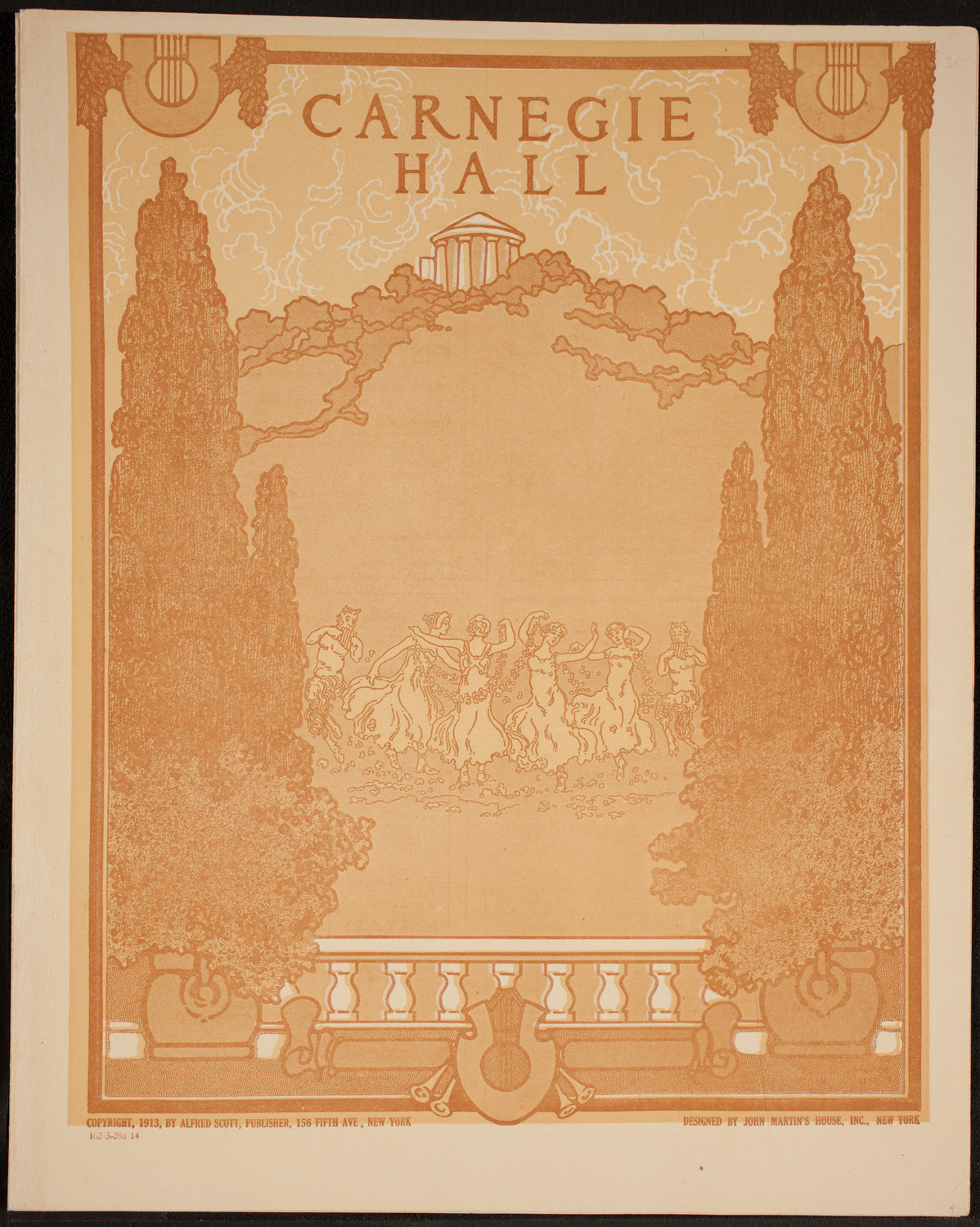 Ignacy Jan Paderewski, Piano, Frances Alda, Soprano, and Ernestine Schumann-Heink, Contralto, March 28, 1914, program page 1