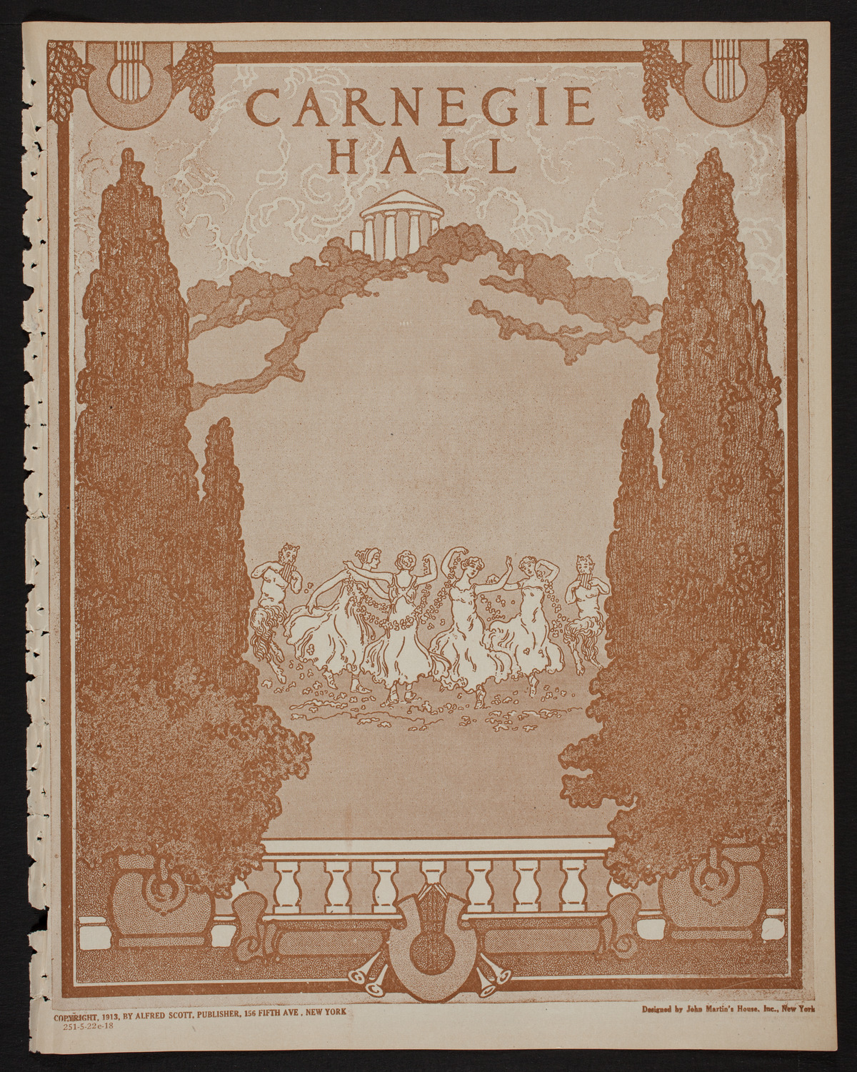 International Music Festival Chorus assisted by People's Choral Union, May 22, 1918, program page 1