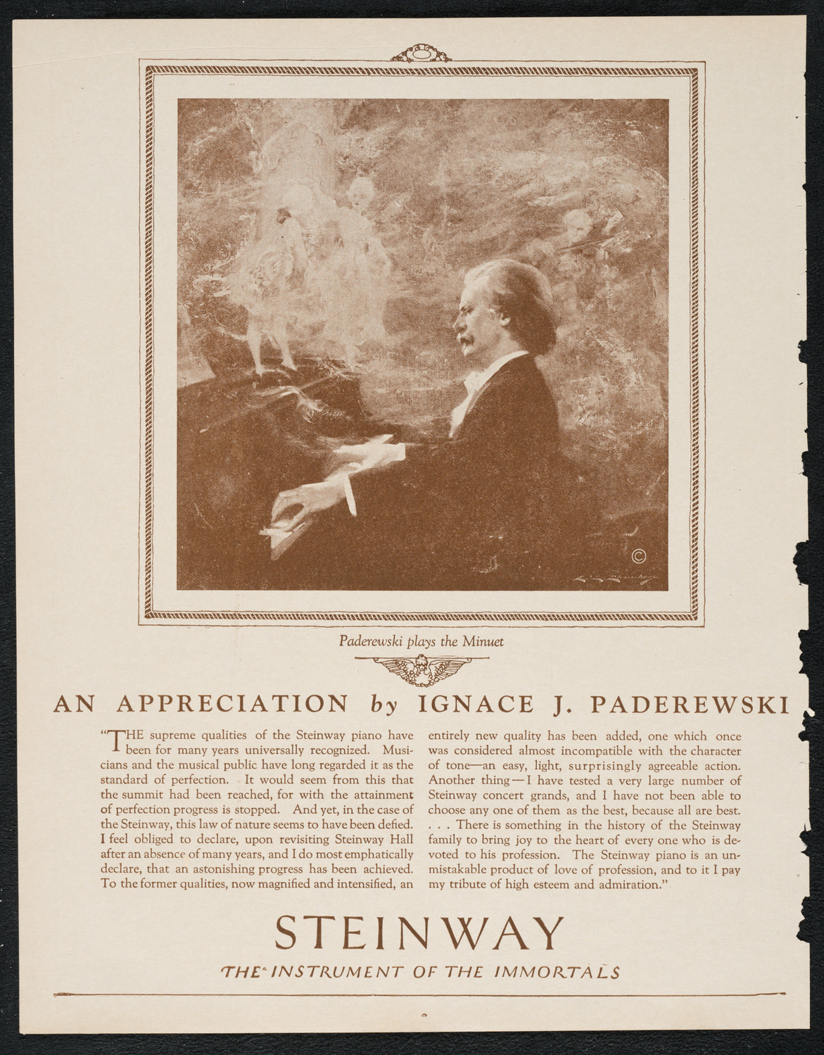 Joseph Schwarz, Baritone, with the New York Philharmonic, December 28, 1922, program page 4