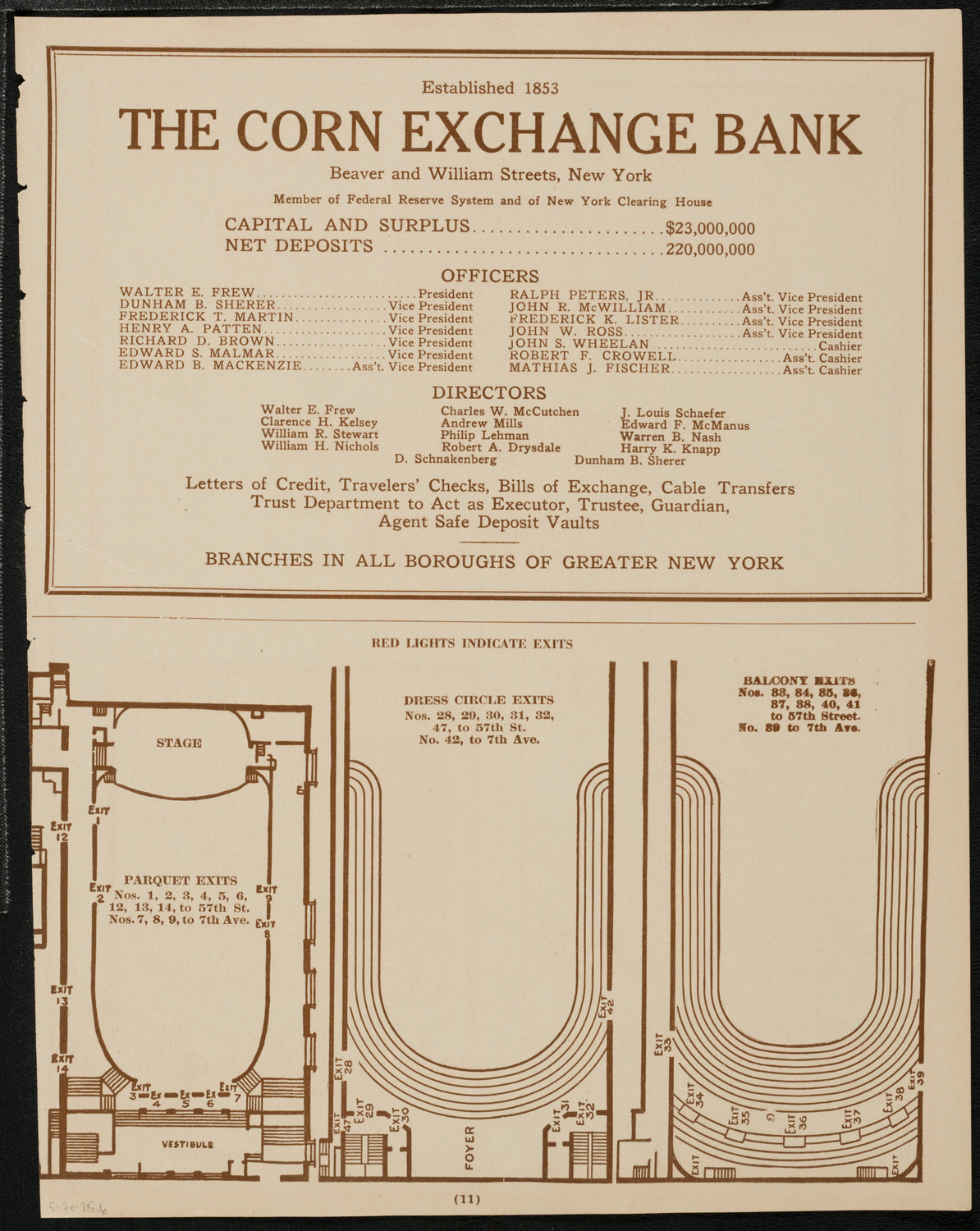 New York Music Week Association Concert, May 7, 1925, program page 11