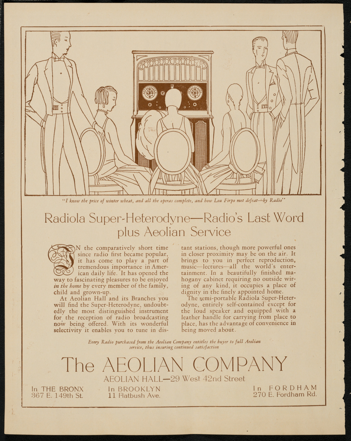 Ninth Annual Intercollegiate Glee Club Contest, March 7, 1925, program page 2