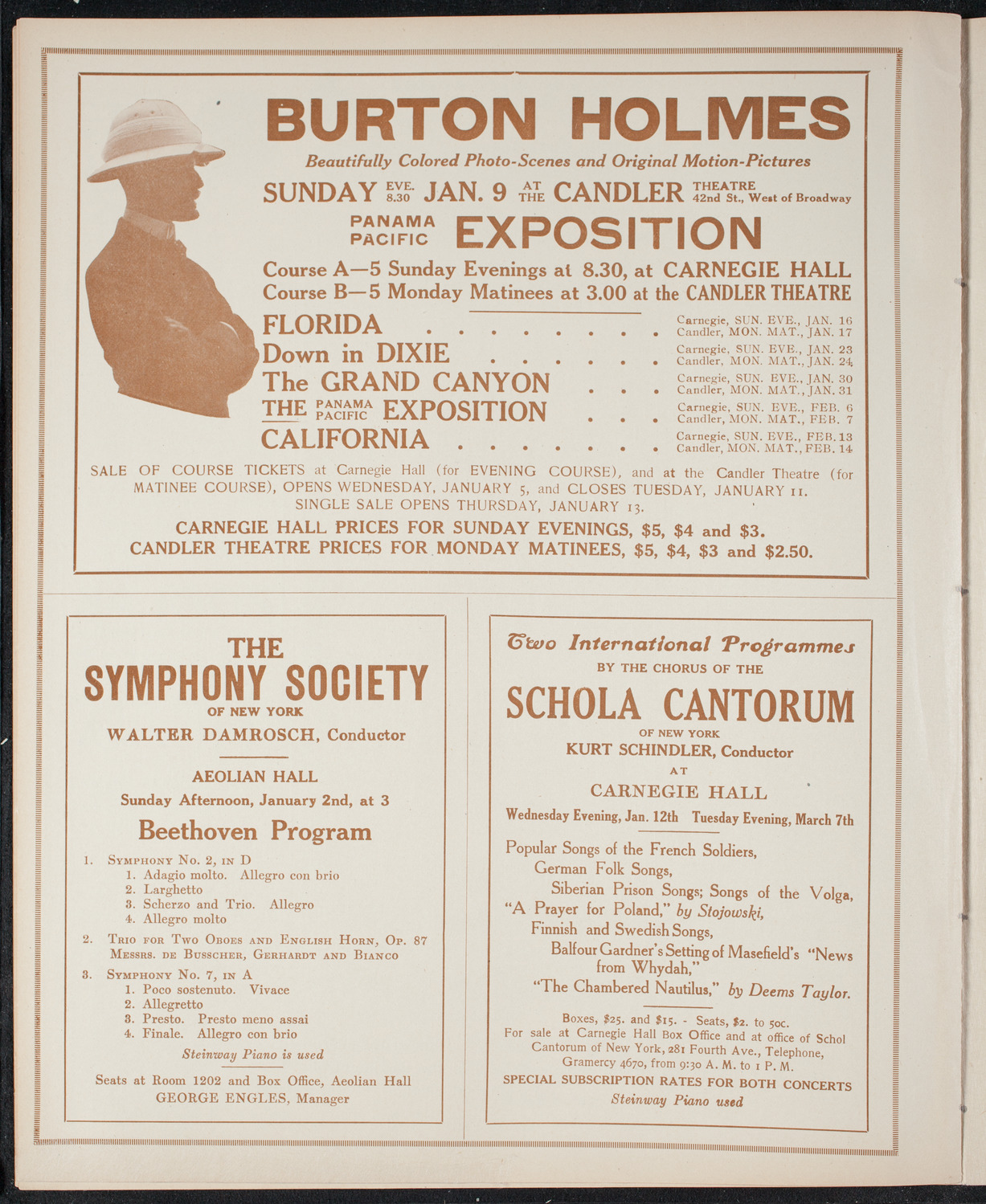Oratorio Society of New York, December 30, 1915, program page 8