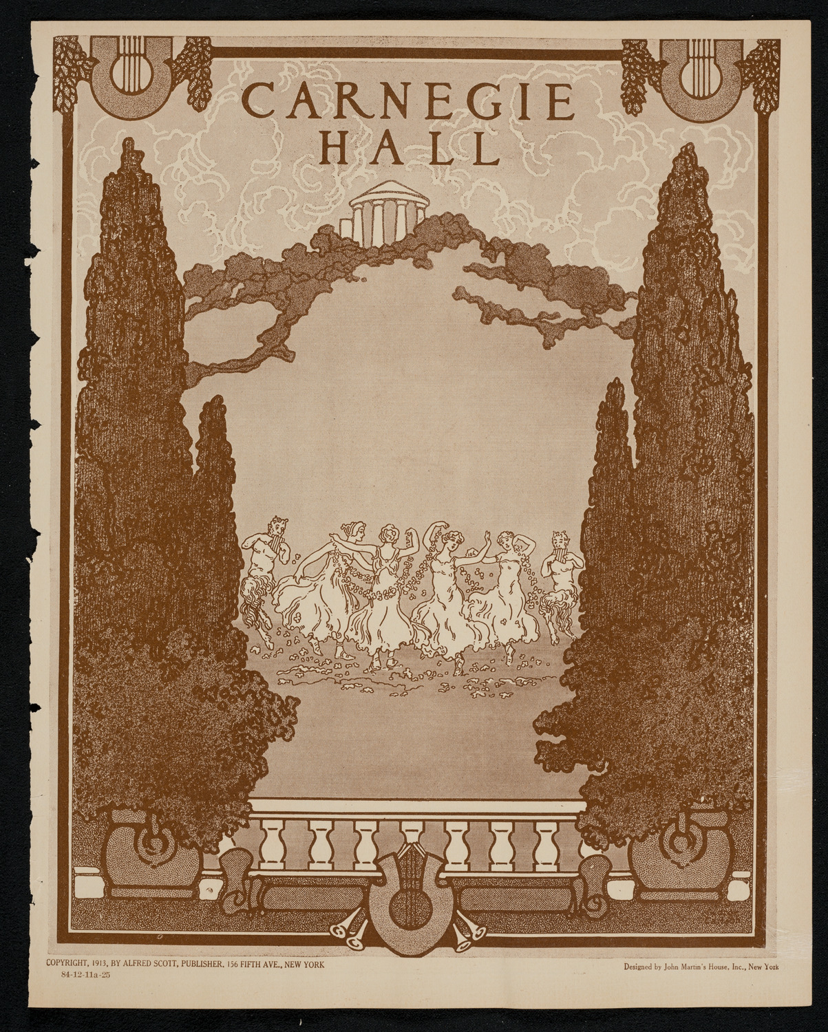 New York Philharmonic, December 11, 1925, program page 1