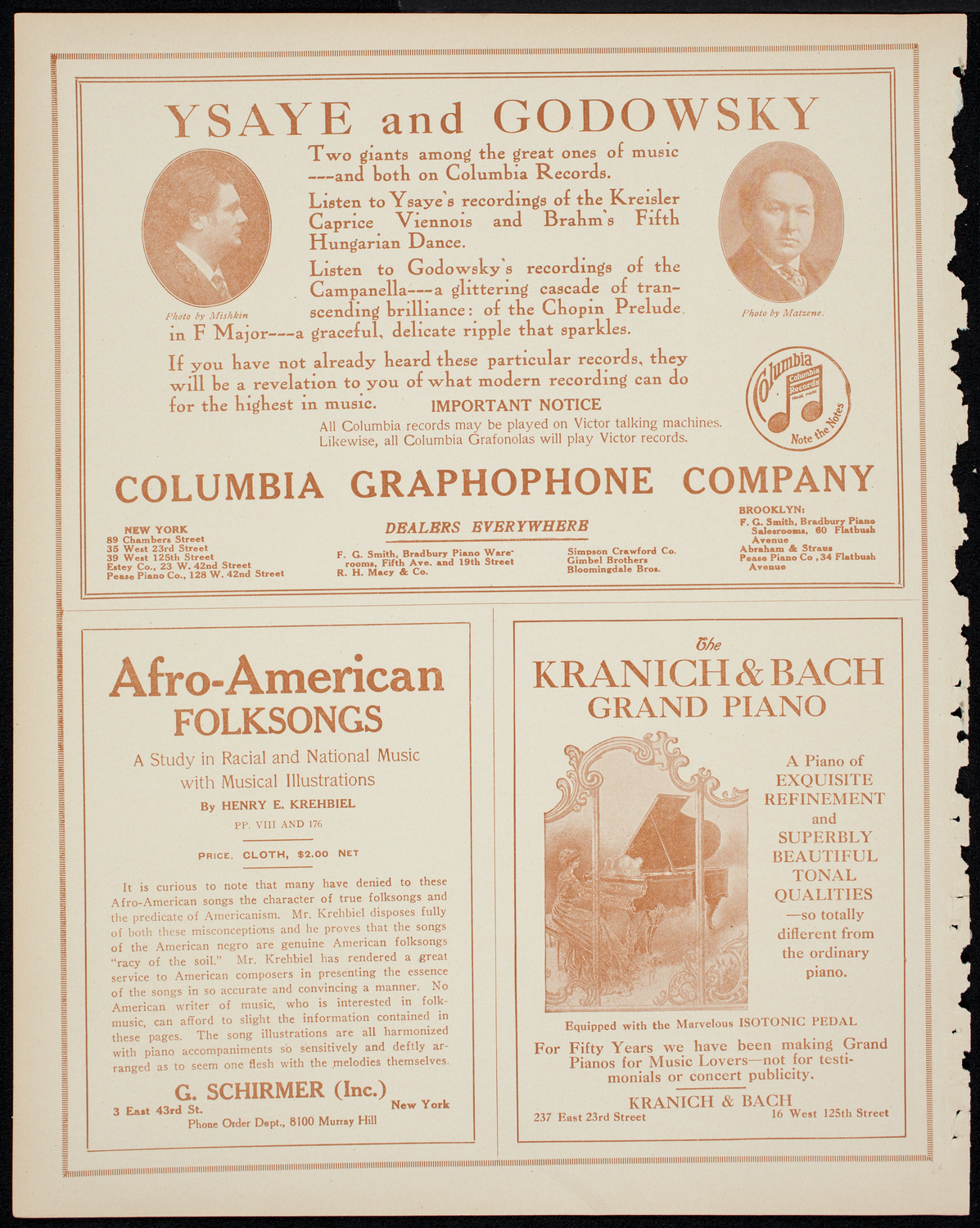 Burton Holmes Travelogue: The Philippines, February 23, 1914, program page 6