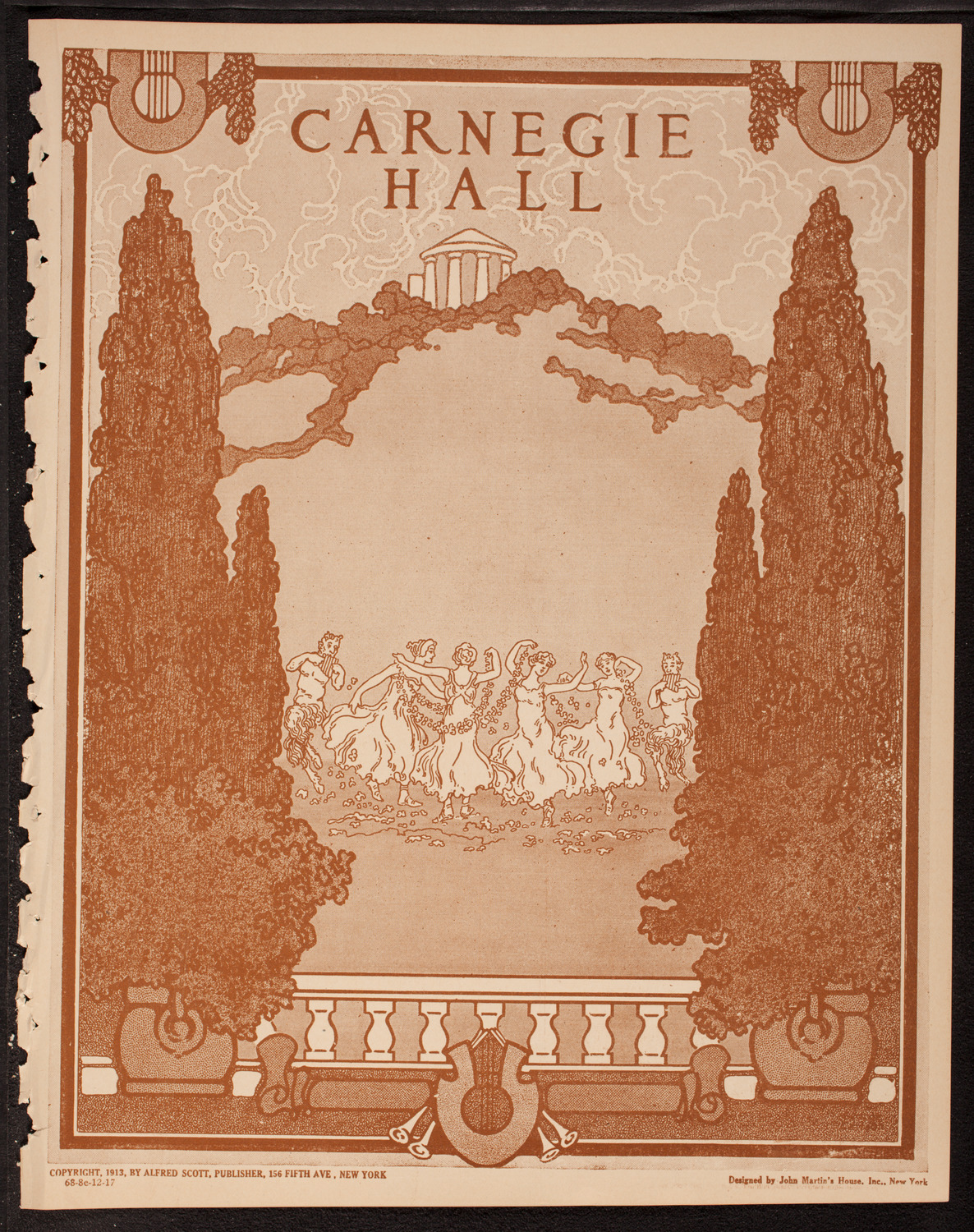 New York Philharmonic, December 8, 1917, program page 1