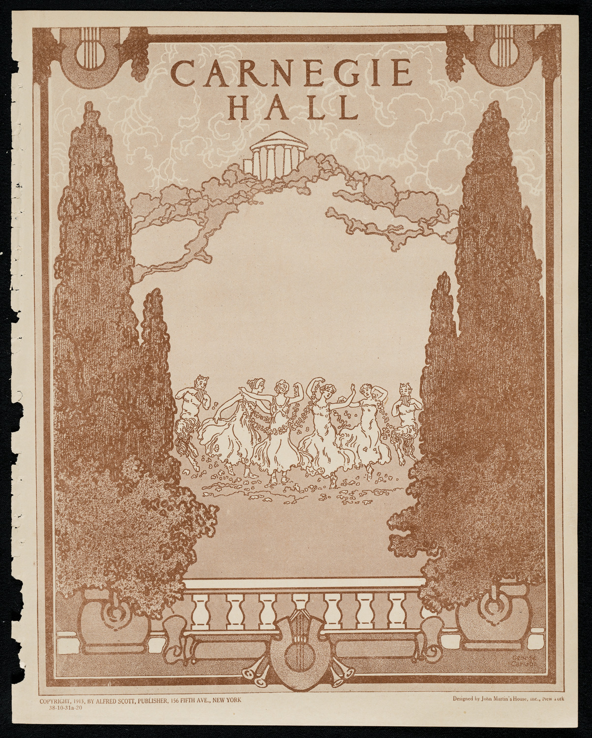 Efrem Zimbalist, Violin, October 31, 1920, program page 1