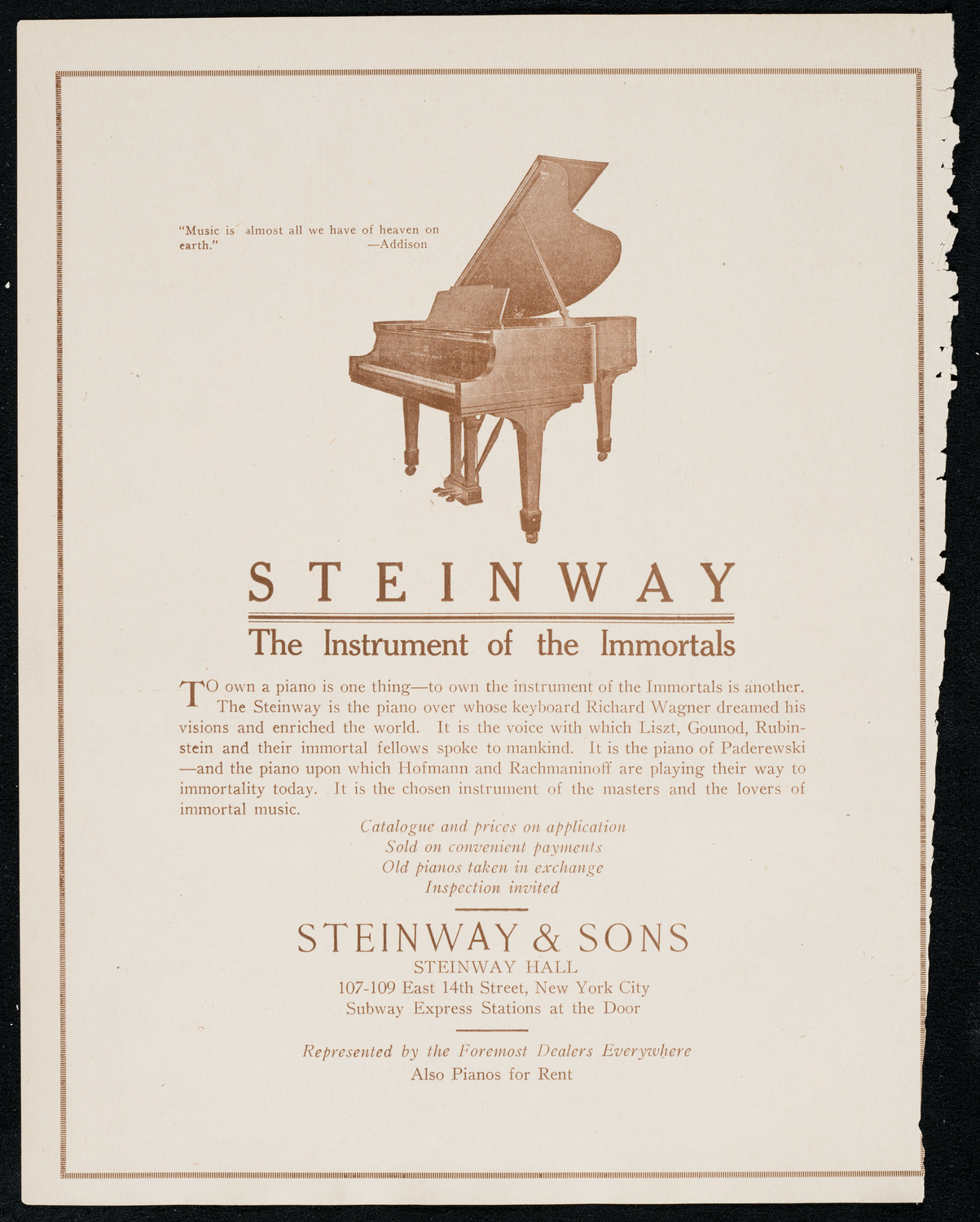 New York Symphony Orchestra, December 31, 1920, program page 4