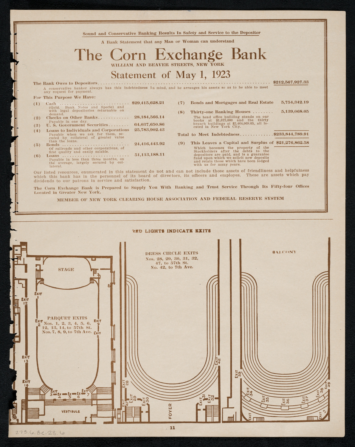 Benefit: Veteran's Mountain Camp, June 3, 1923, program page 11