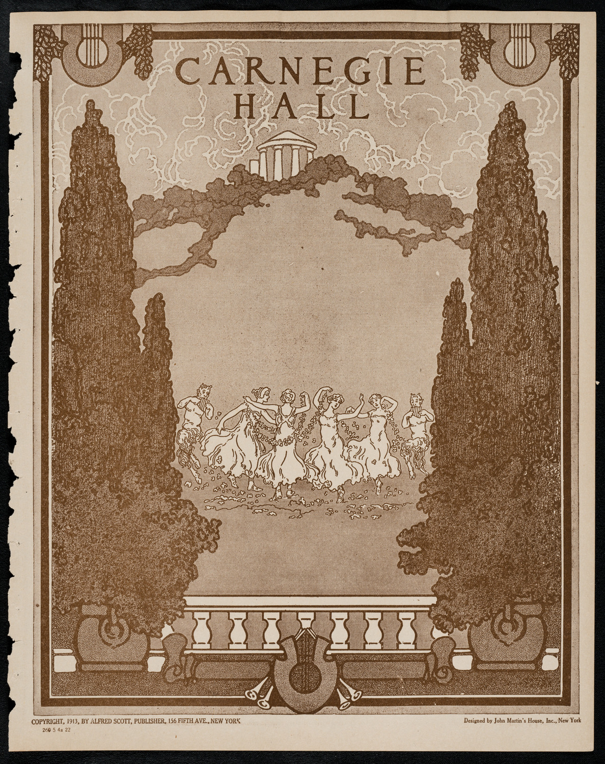 The Ampico Film "Immortalized", May 4, 1922, program page 1
