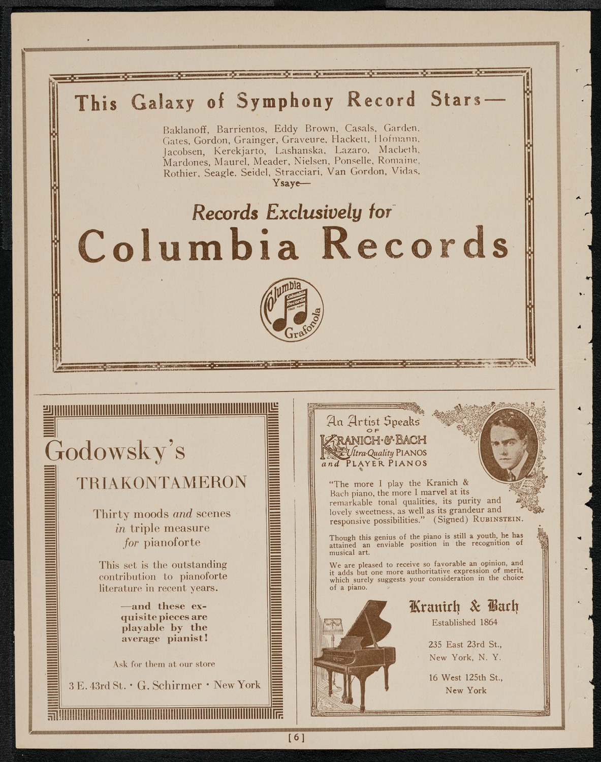 Meeting: American Defense Society, May 1, 1921, program page 6