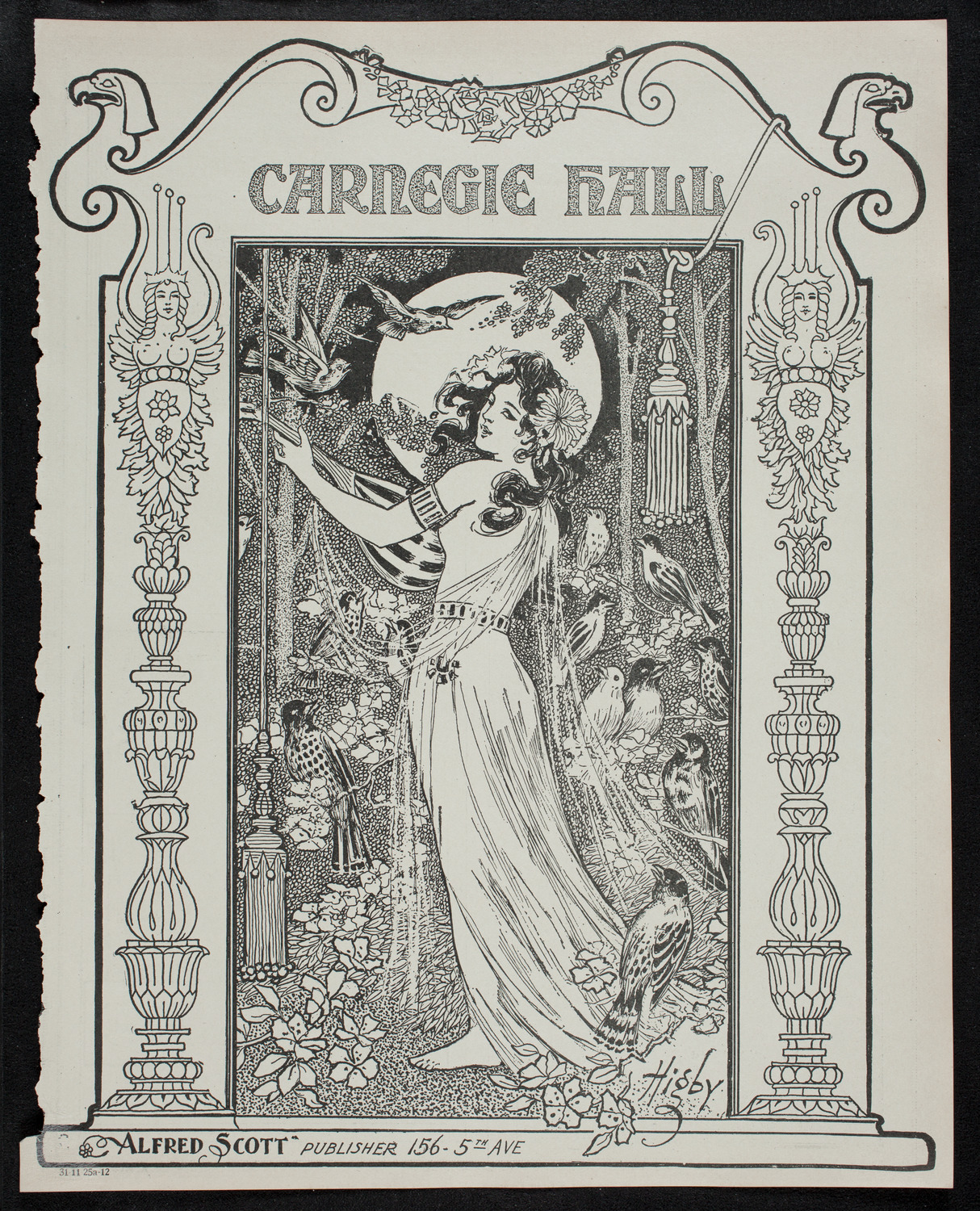 R.G. Knowles Travel Studies: China, November 25, 1912, program page 1