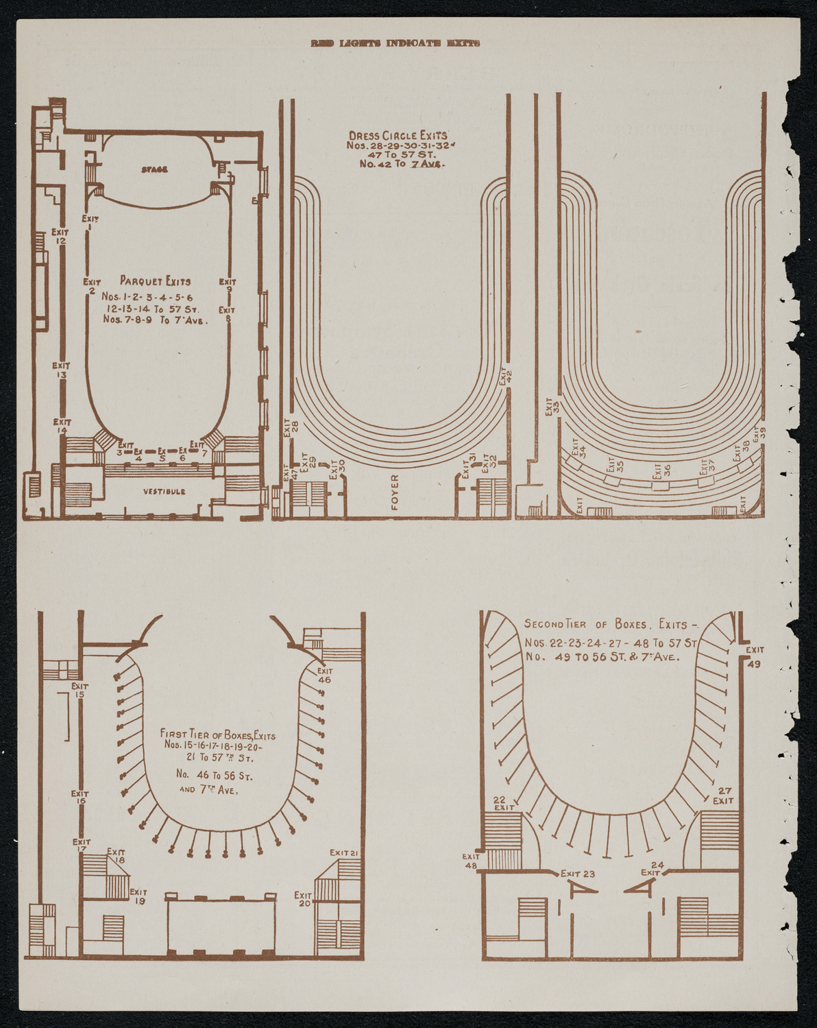 La Scala Orchestra, January 3, 1921, program page 10