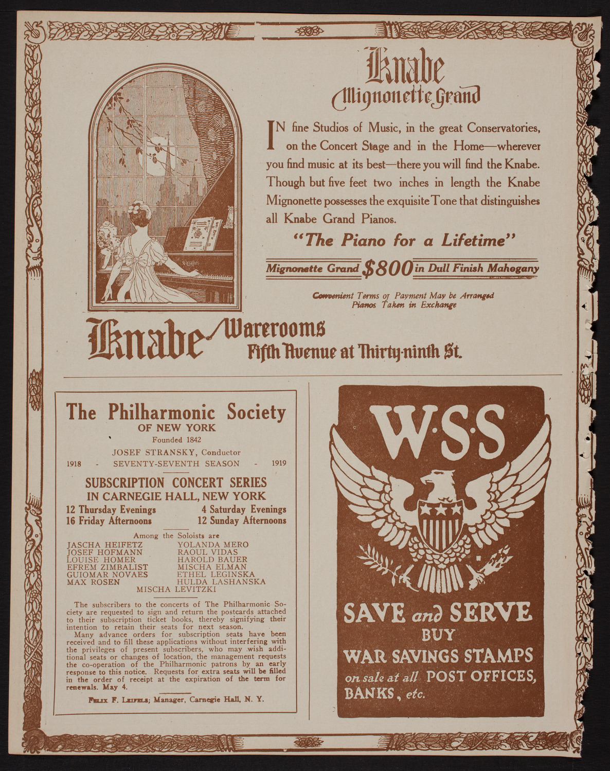 Meeting: American Geographical Society of New York, May 15, 1918, program page 12