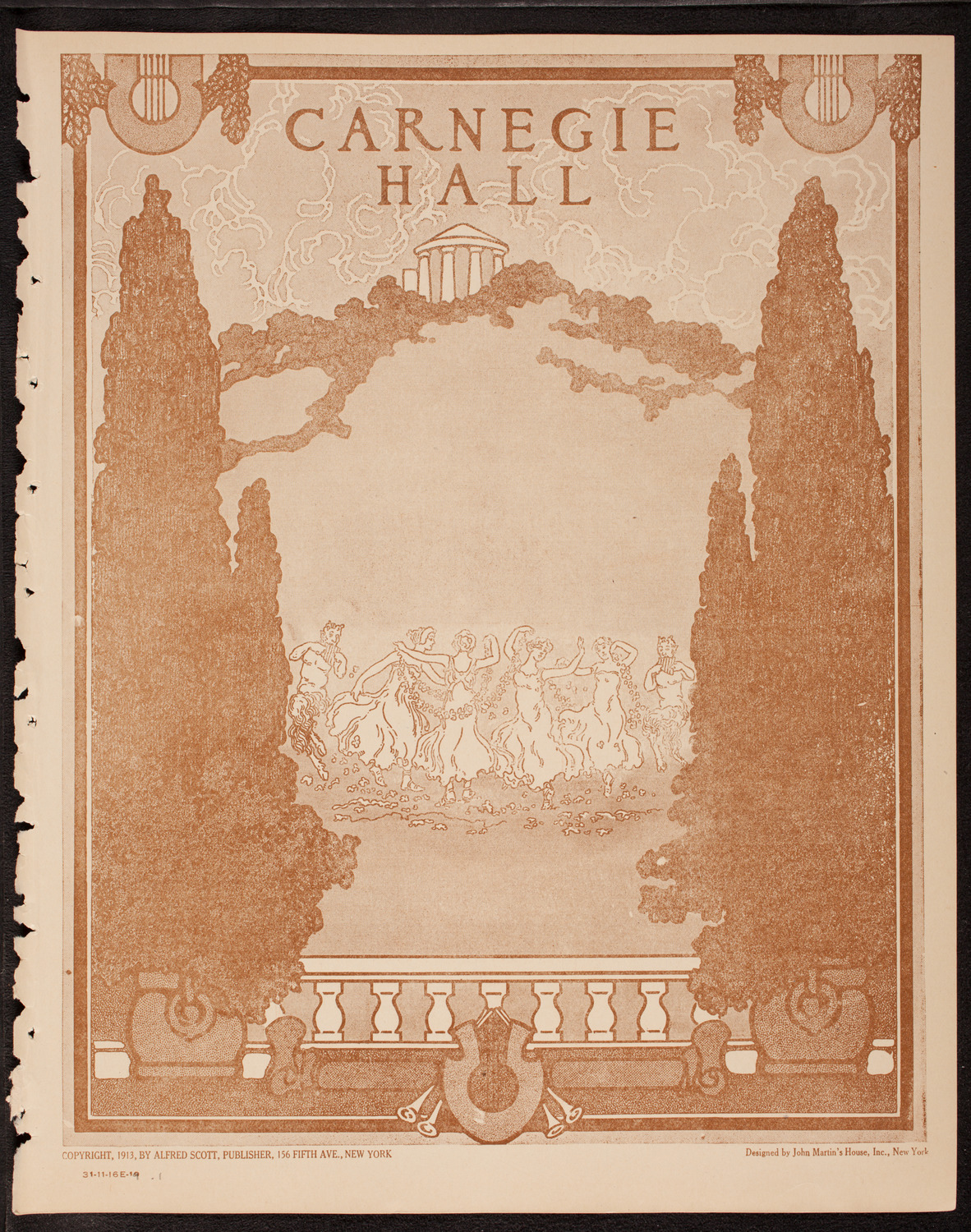 Newman Traveltalks: Alsace-Lorraine, November 16, 1919, program page 1