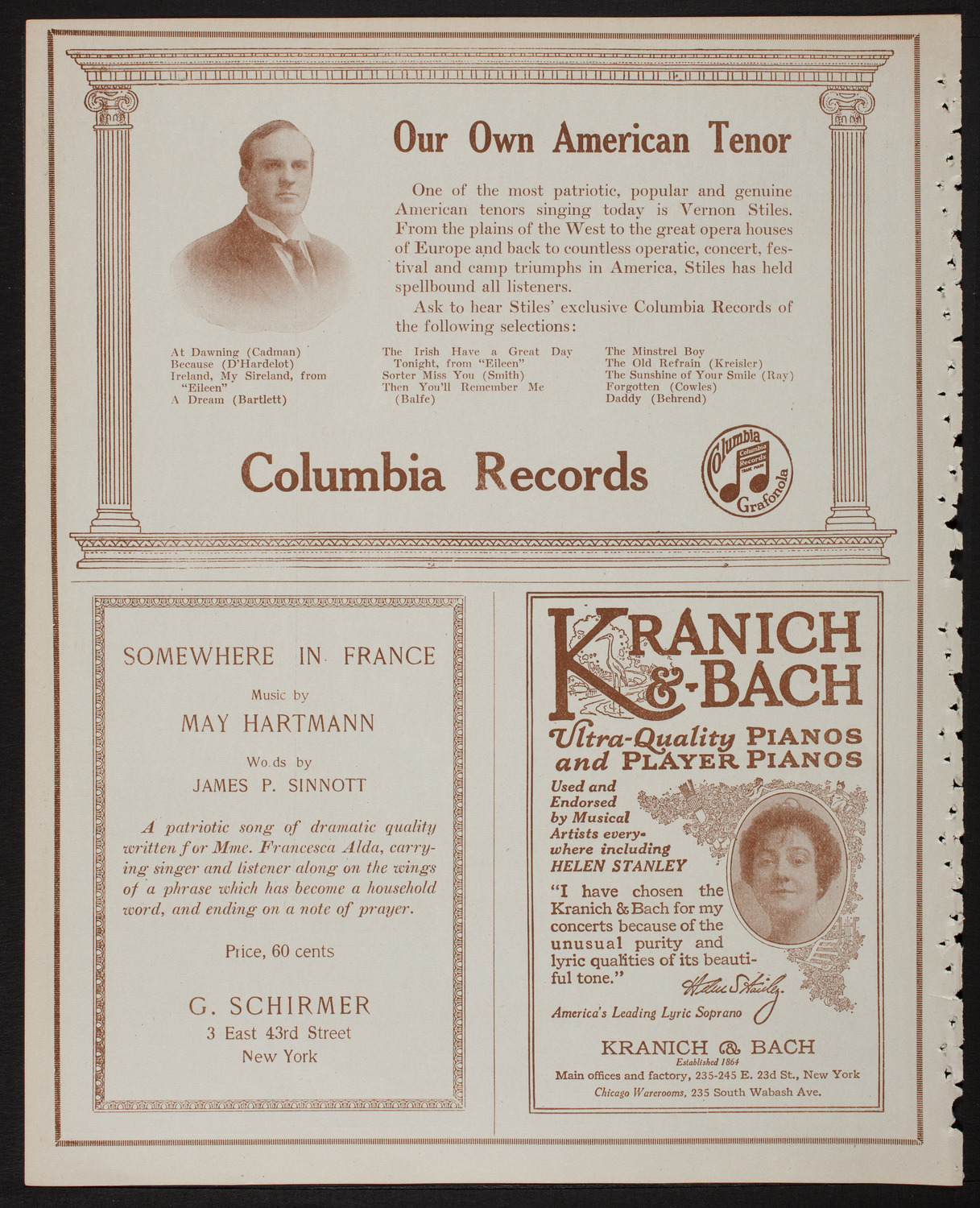 New York Symphony Orchestra, February 6, 1918, program page 6