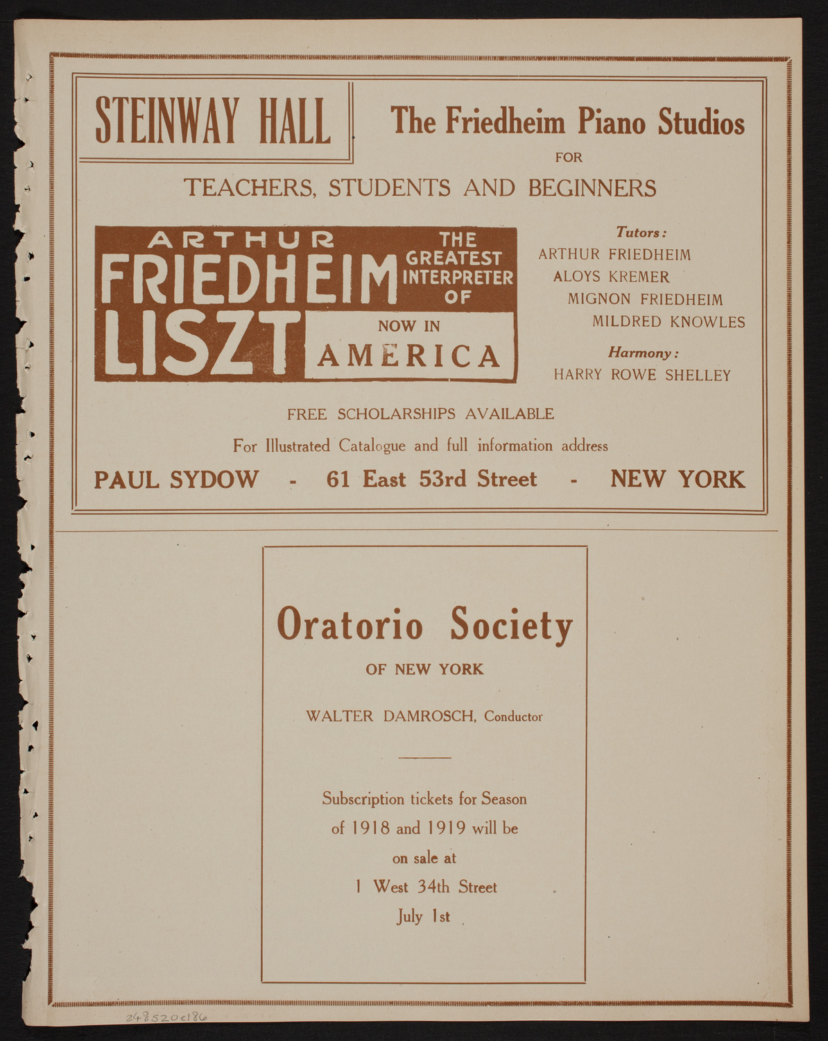 St. Mark's Methodist Episcopal Choir, May 20, 1918, program page 11