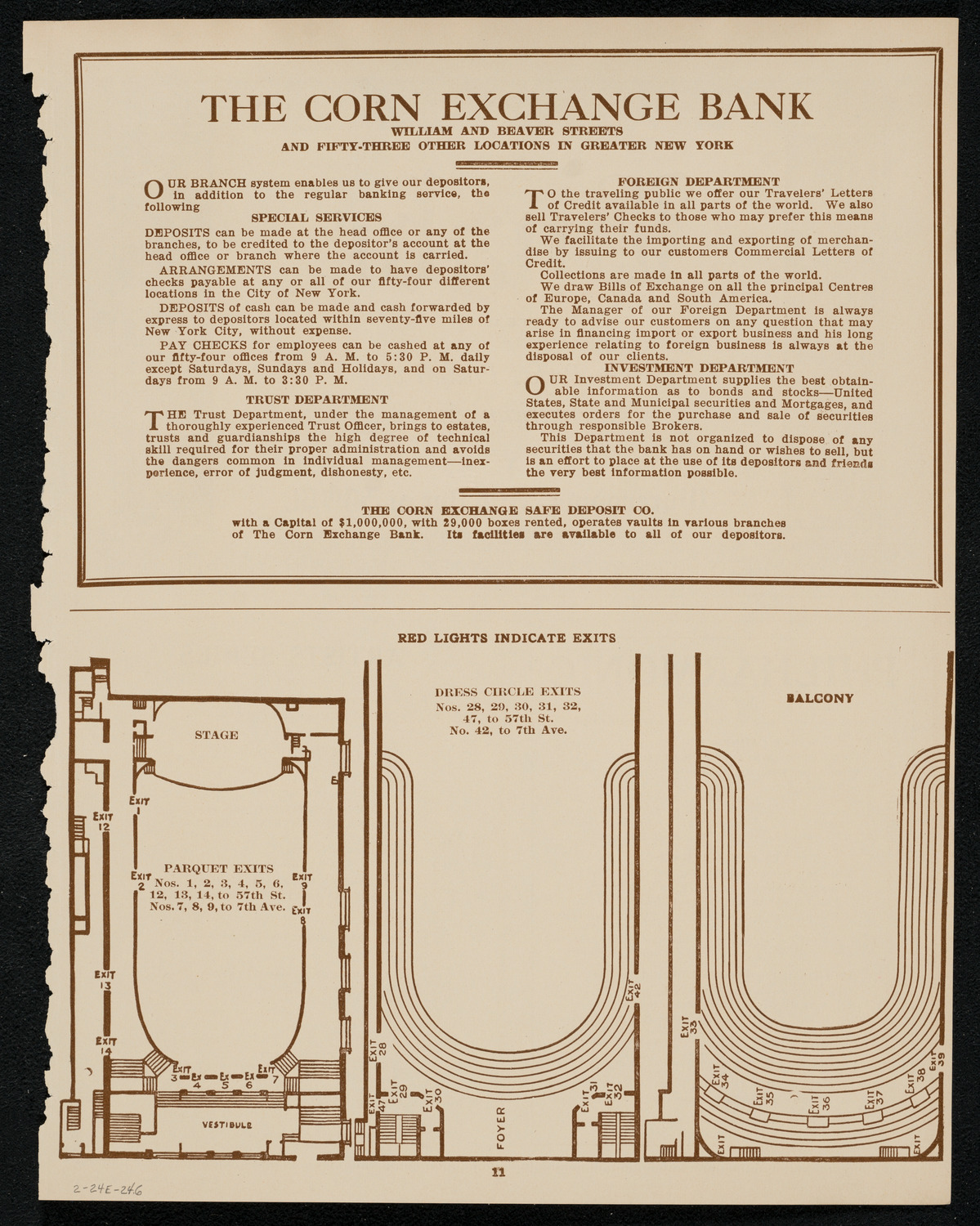 Benefit: Odd Fellows Home, February 24, 1924, program page 11