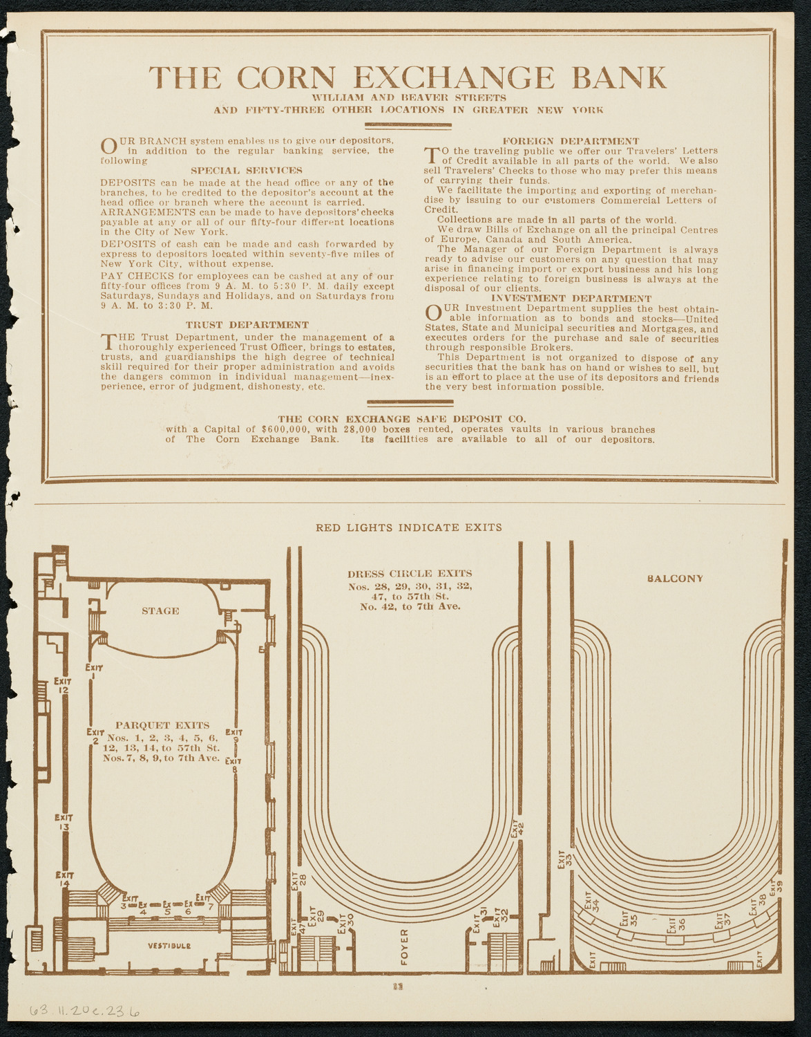 Philadelphia Orchestra, November 20, 1923, program page 11