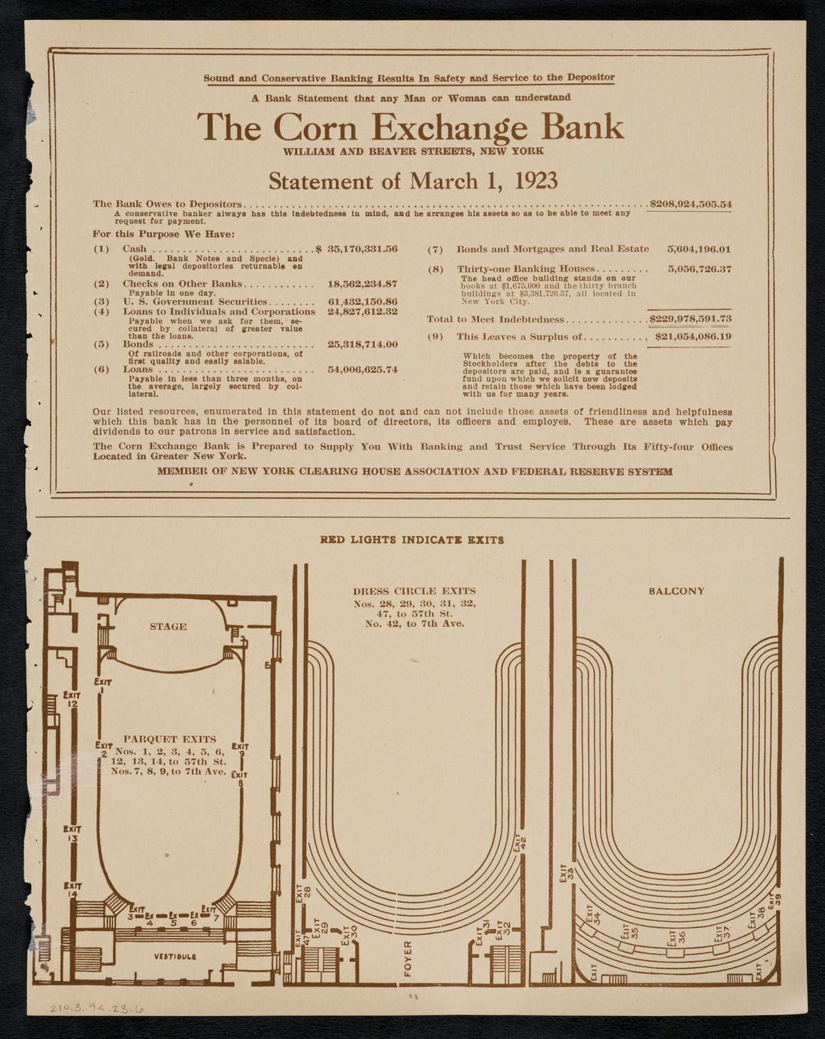 New York Symphony Orchestra, March 9, 1923, program page 11