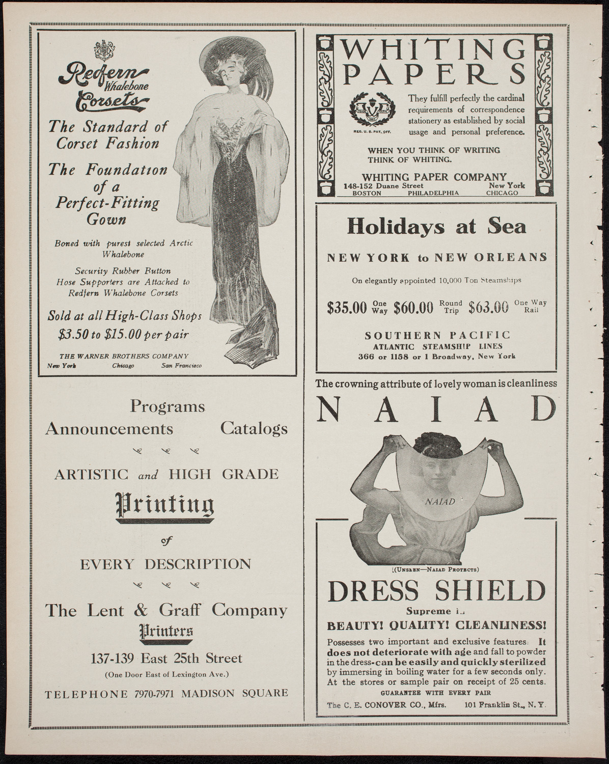 Volpe Symphony Society of New York, March 19, 1911, program page 2